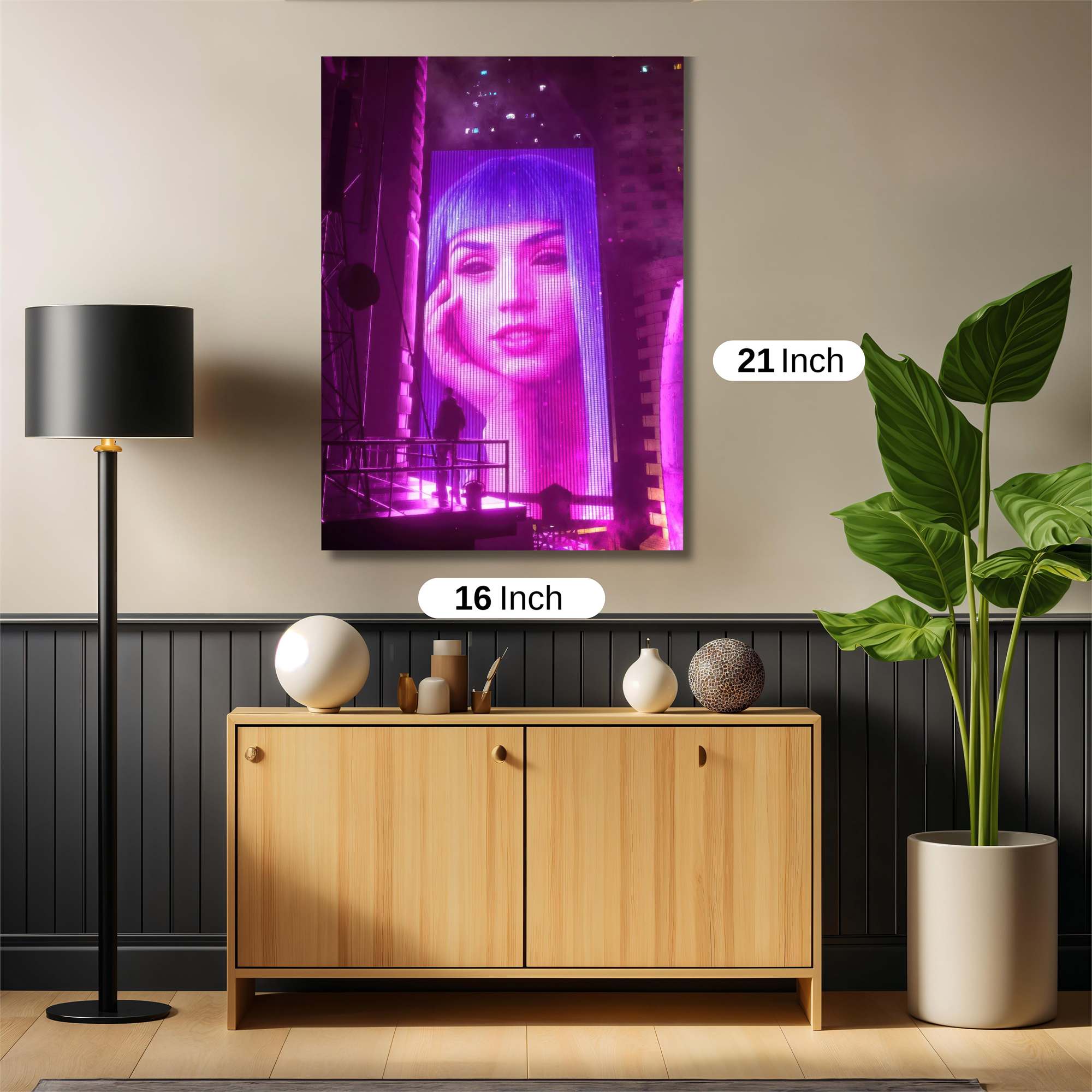 Neon Reverie Safe Wall Magnetic / M