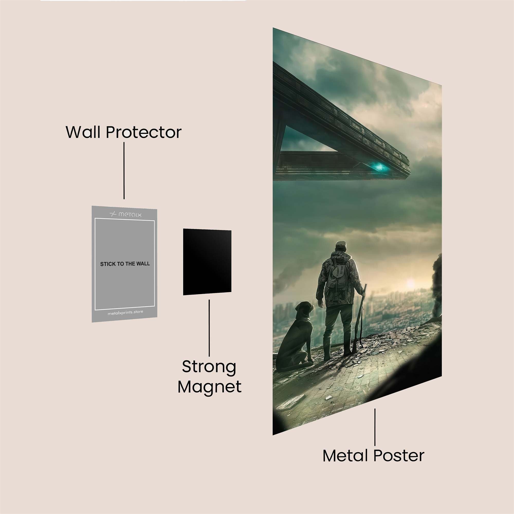 Vigilant Horizon Safe Wall Magnetic / M