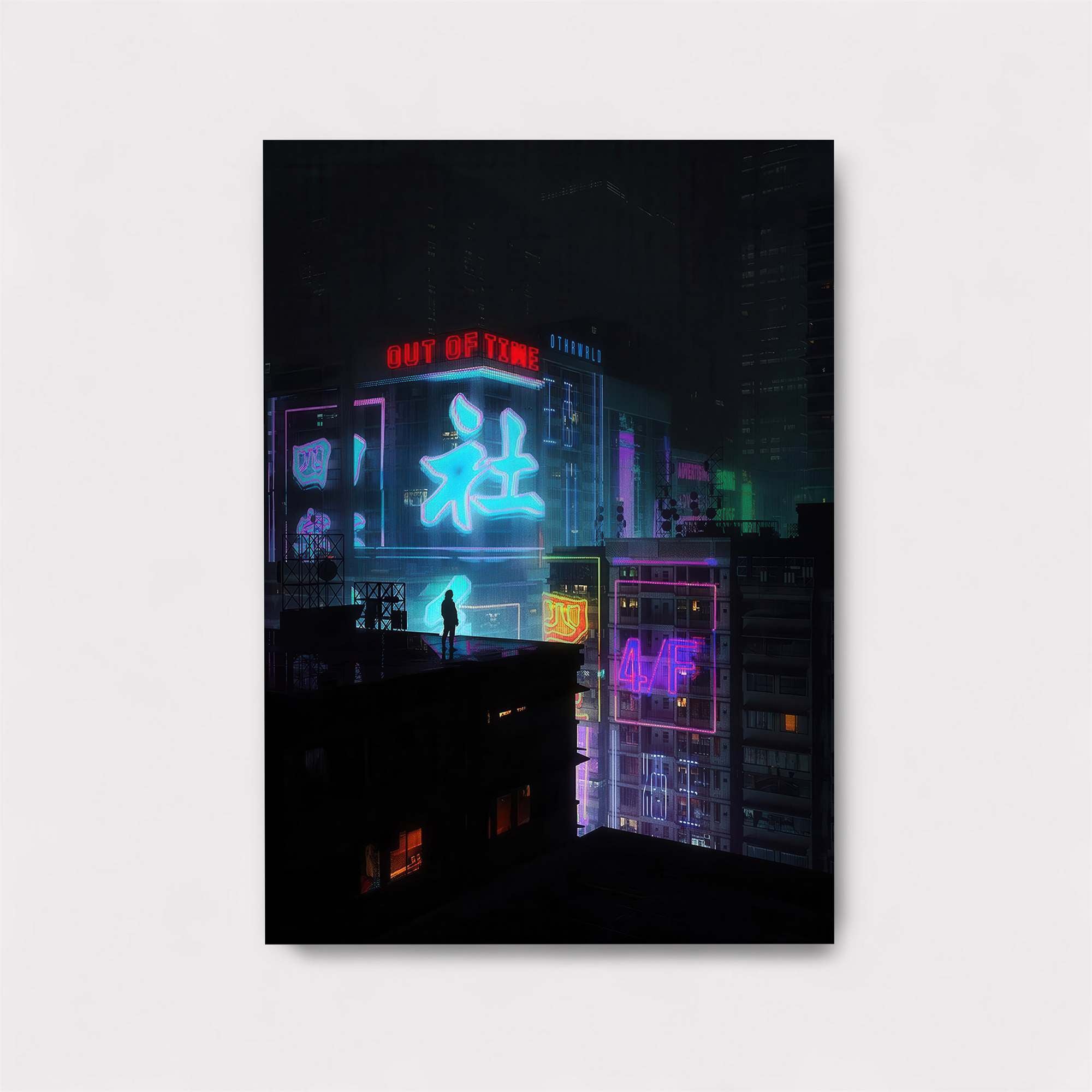 Neon Solitude Safe Wall Magnetic / M