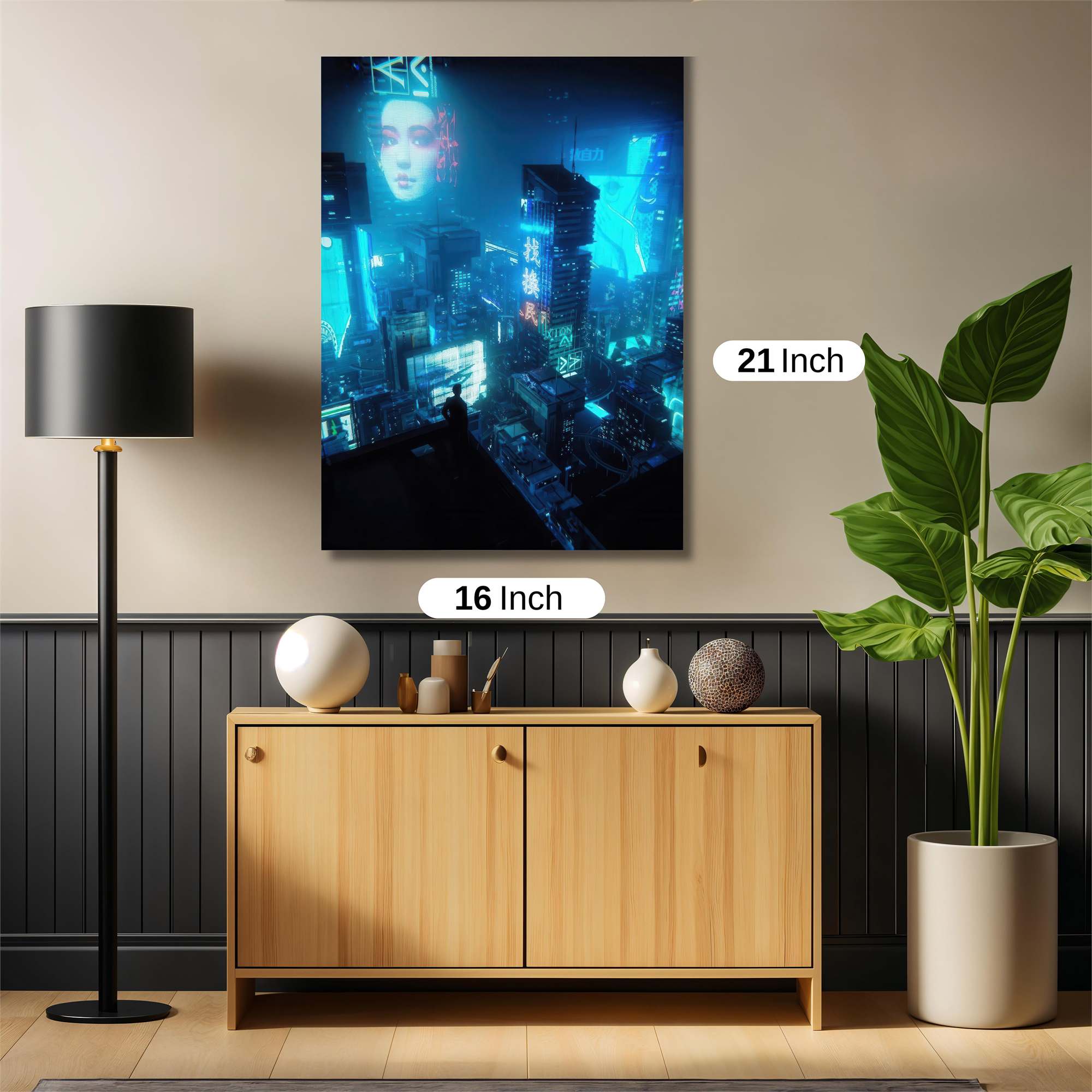 Neon Reverie Safe Wall Magnetic / M