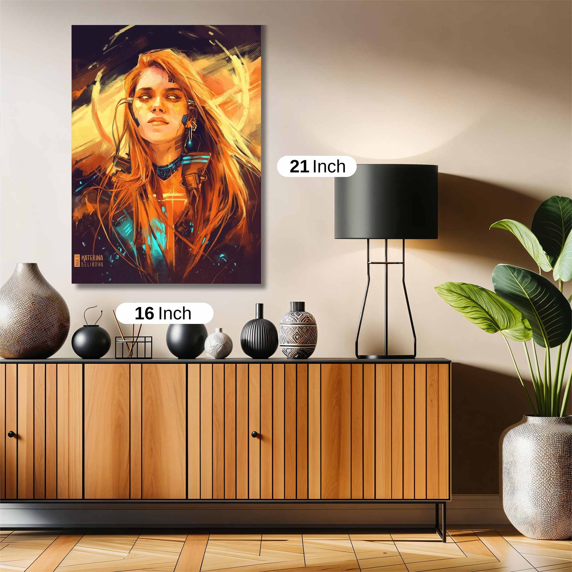 Cyber Mystique Safe Wall Magnetic / M