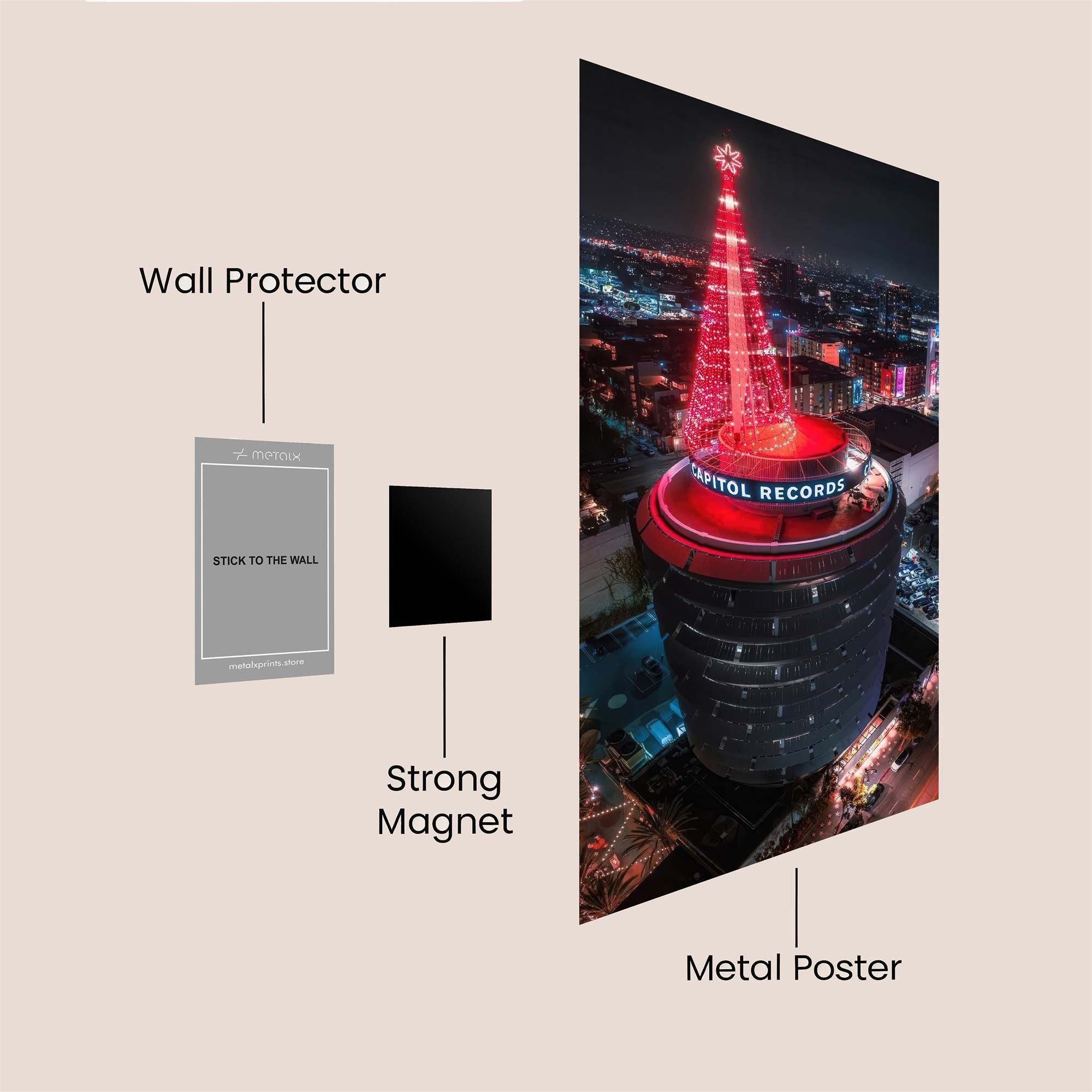 Capitol Radiance Safe Wall Magnetic / M