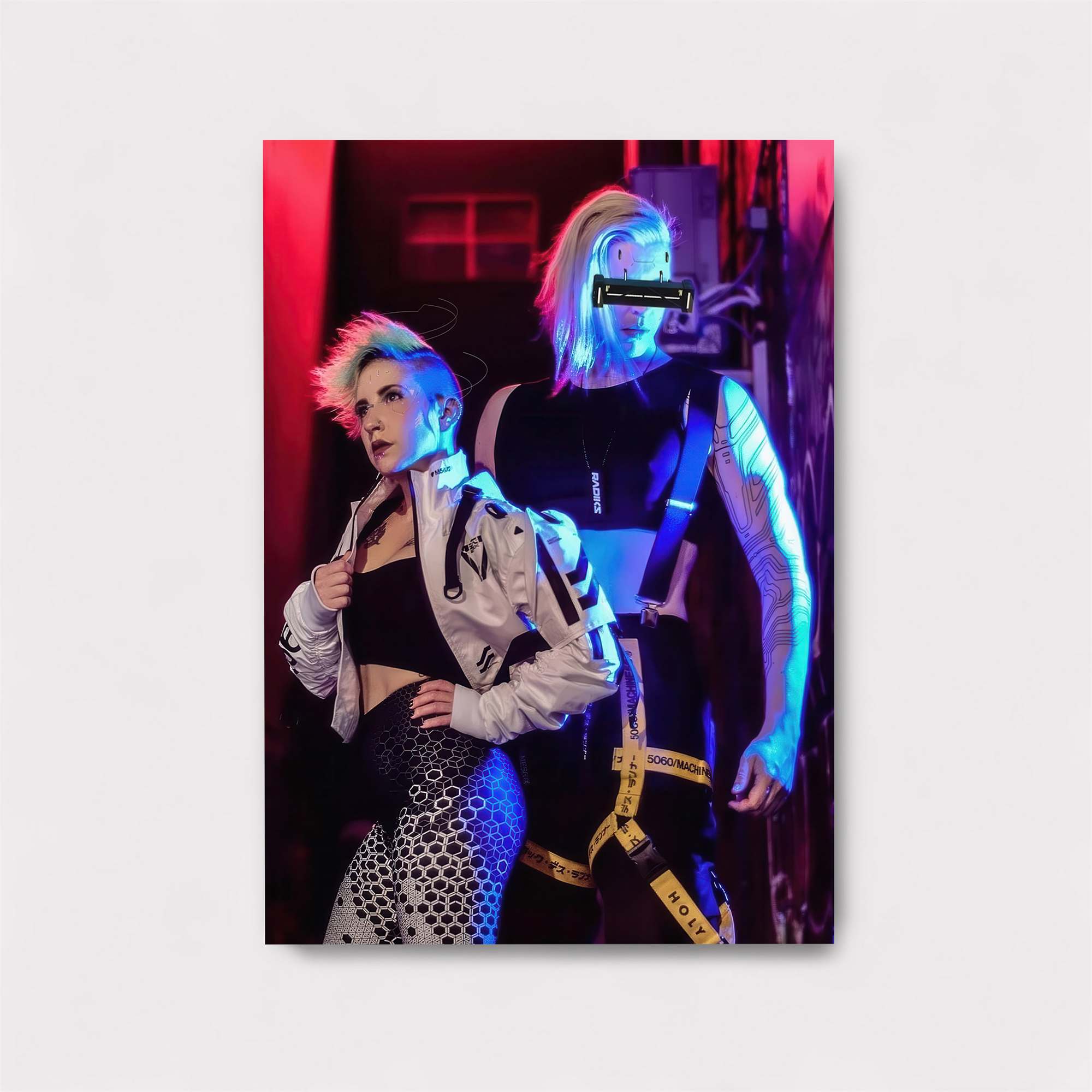 Neon Revelry Safe Wall Magnetic / M