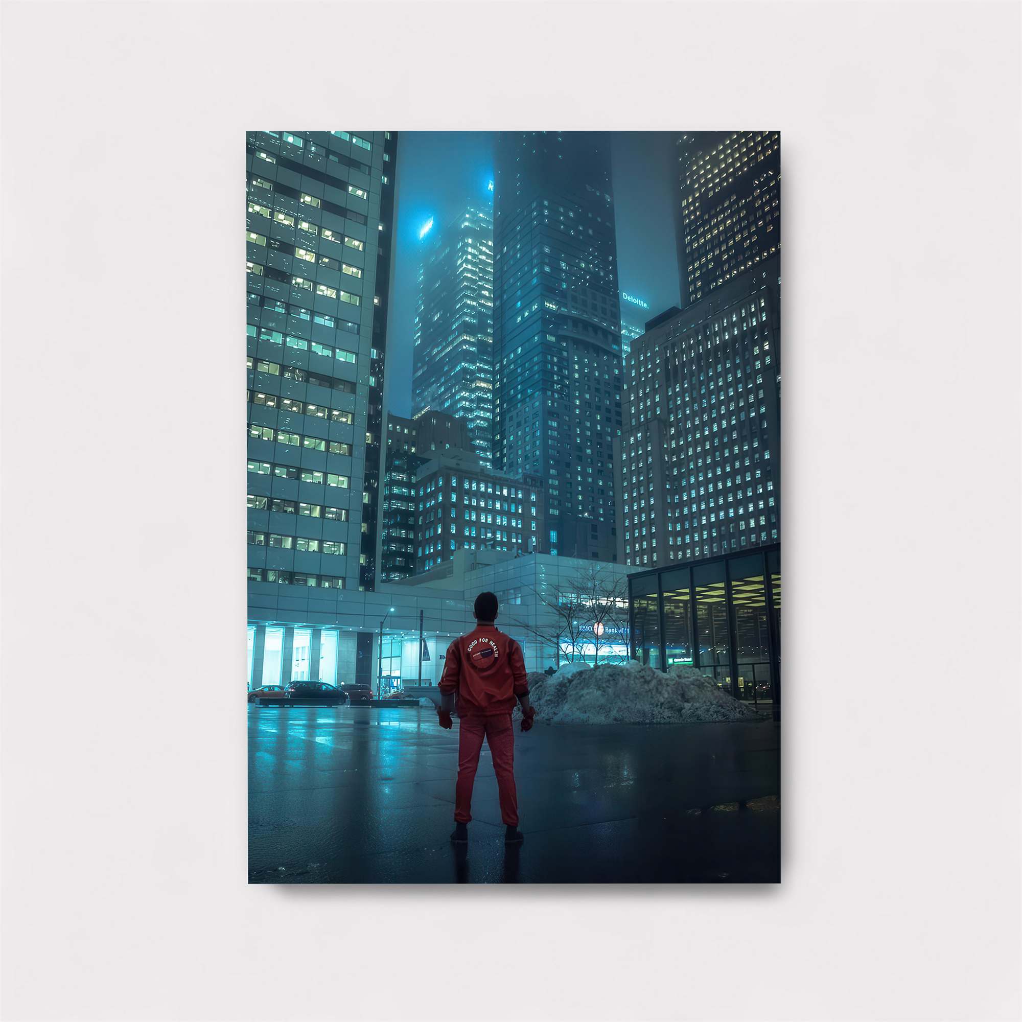 Neon Solitude Safe Wall Magnetic / M