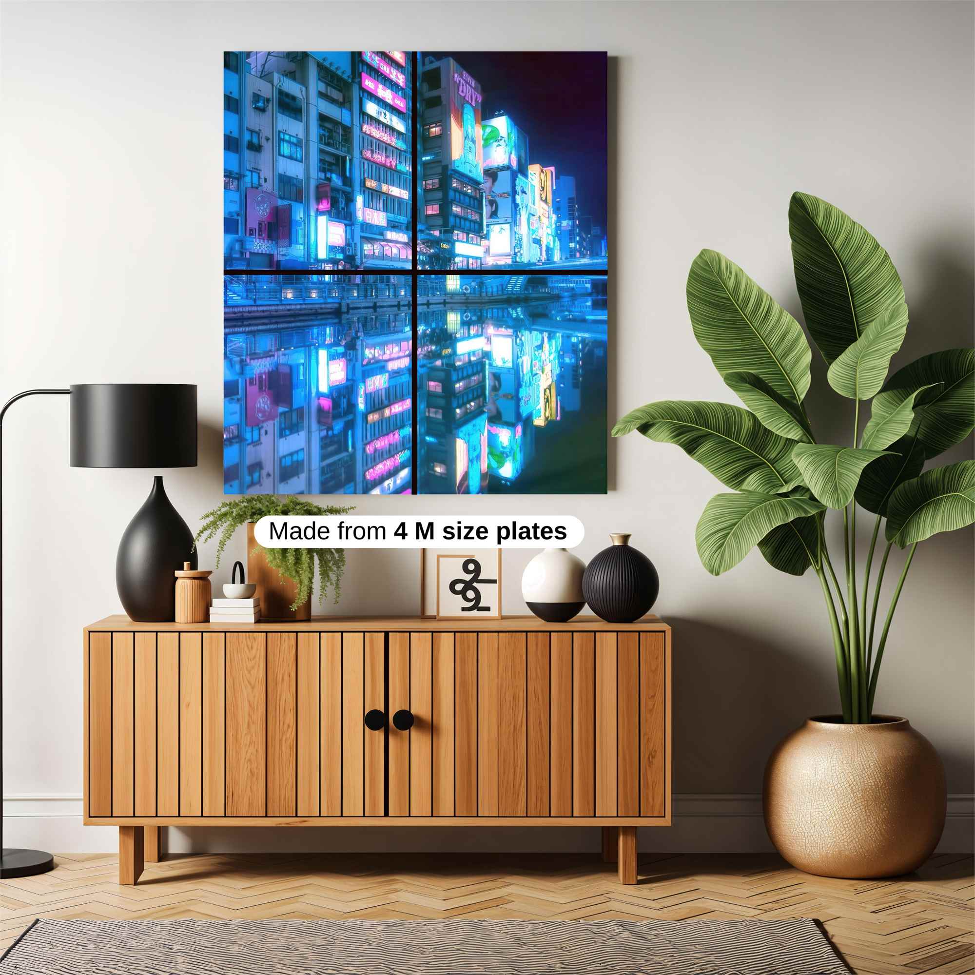 Neon Serenity Safe Wall Magnetic / M