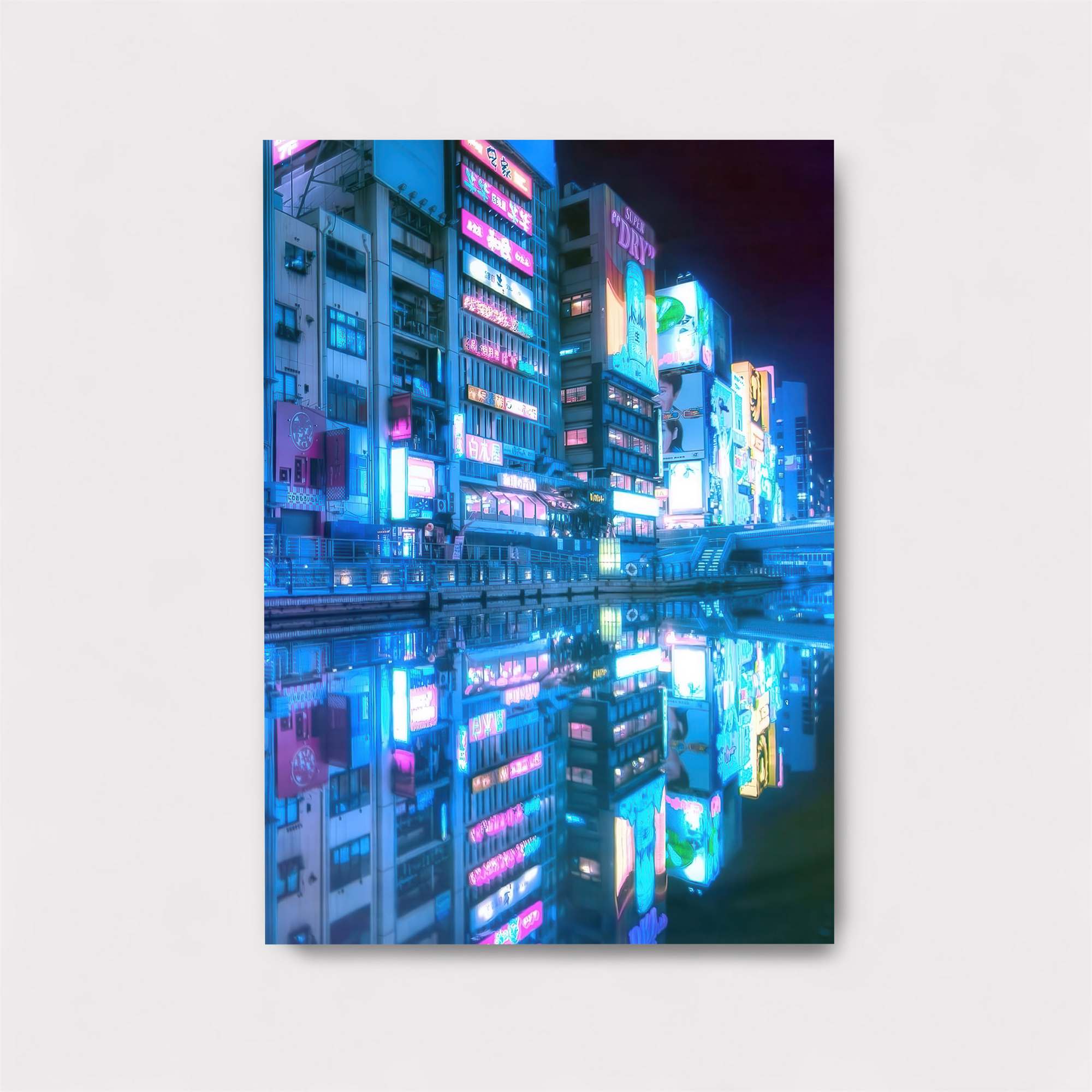 Neon Serenity Safe Wall Magnetic / M