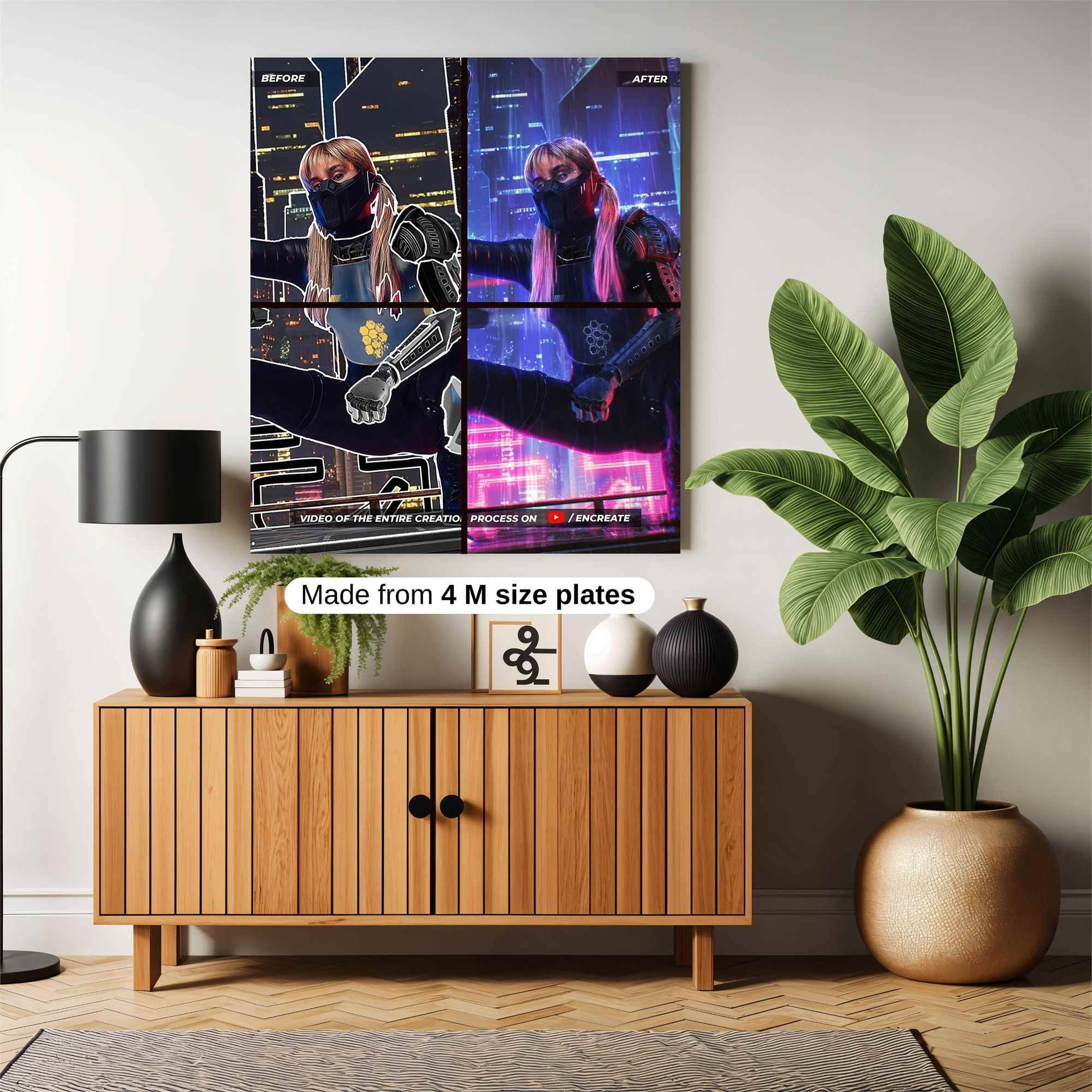 Eevee Ensemble Safe Wall Magnetic / M