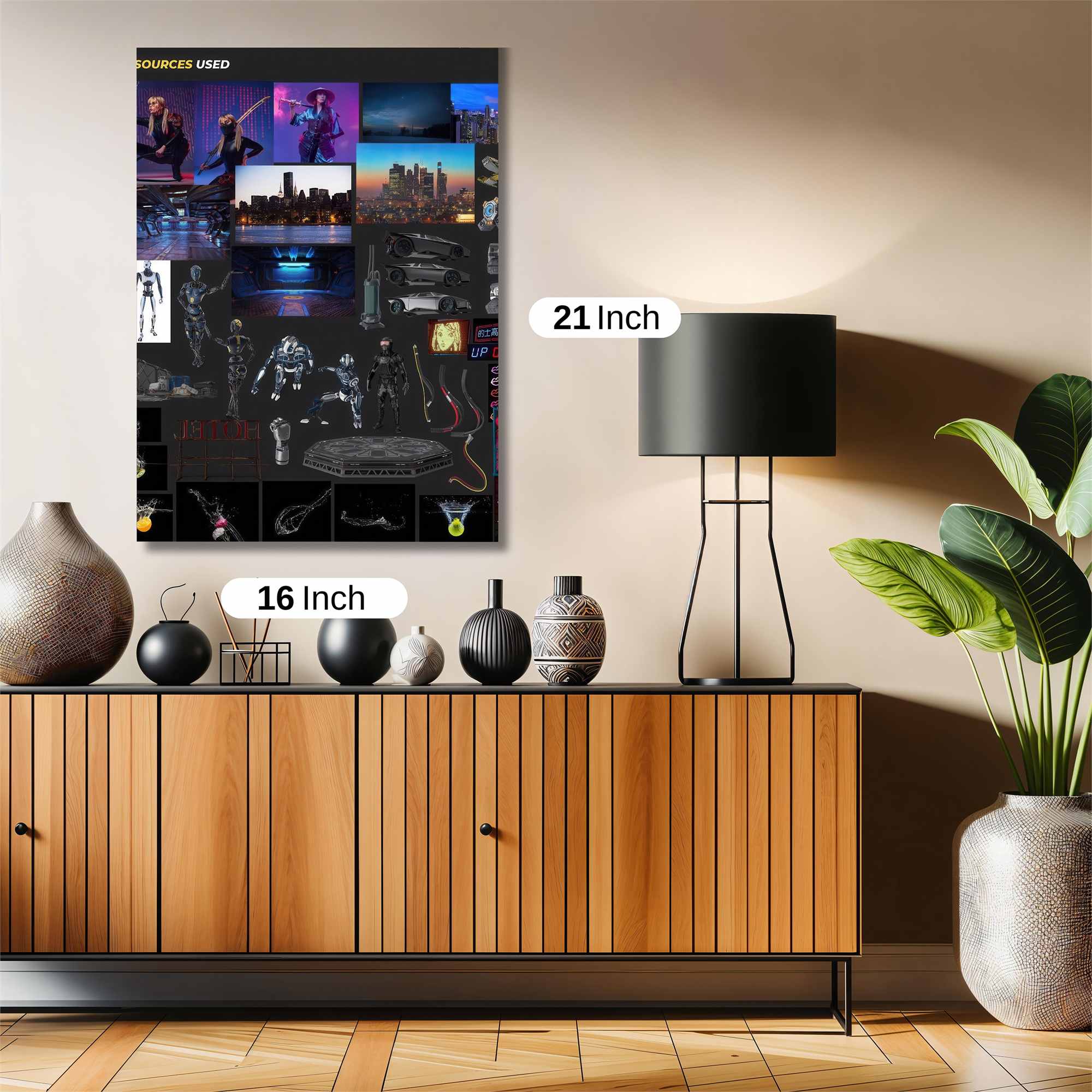 Neon Dreamer Safe Wall Magnetic / M