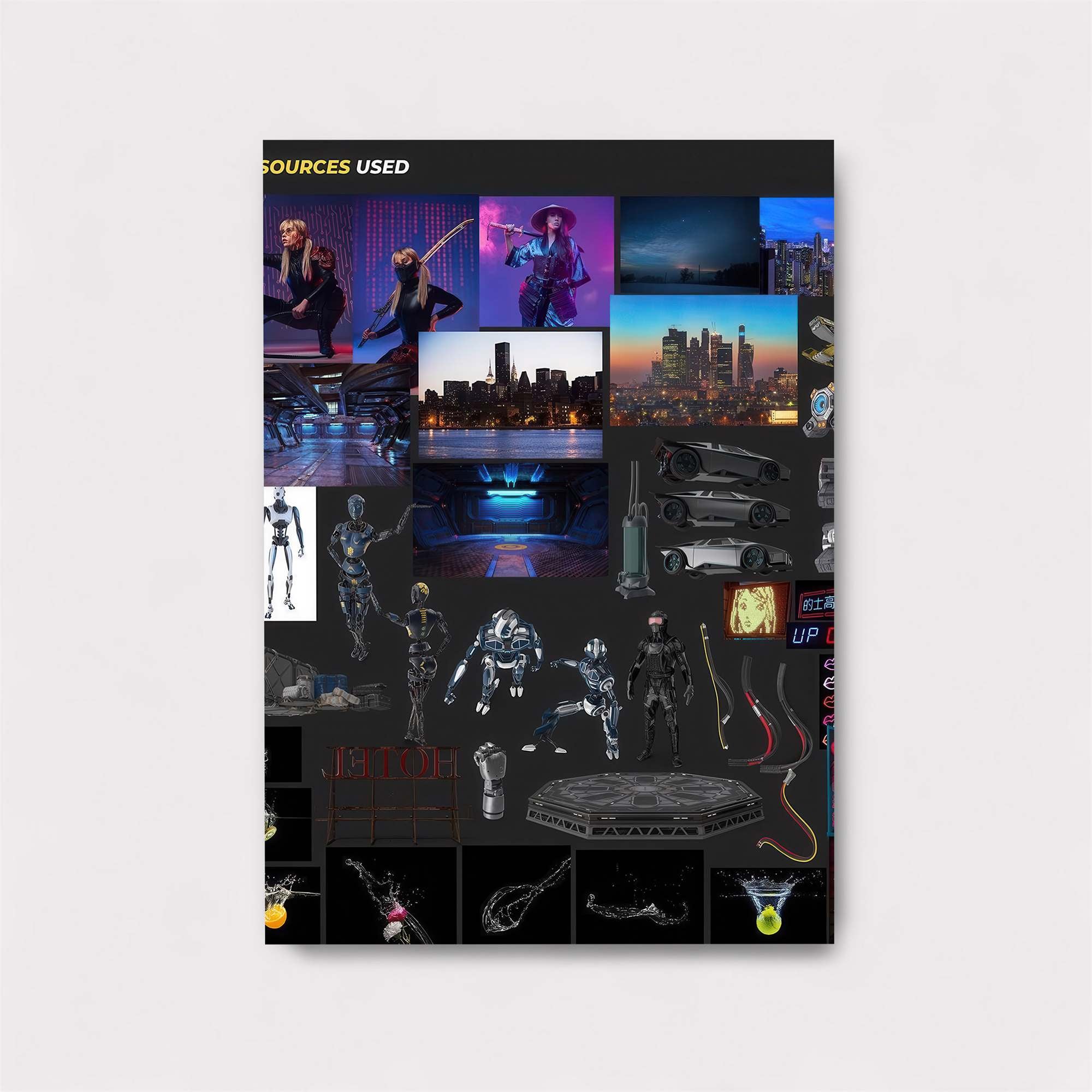 Neon Dreamer Safe Wall Magnetic / M