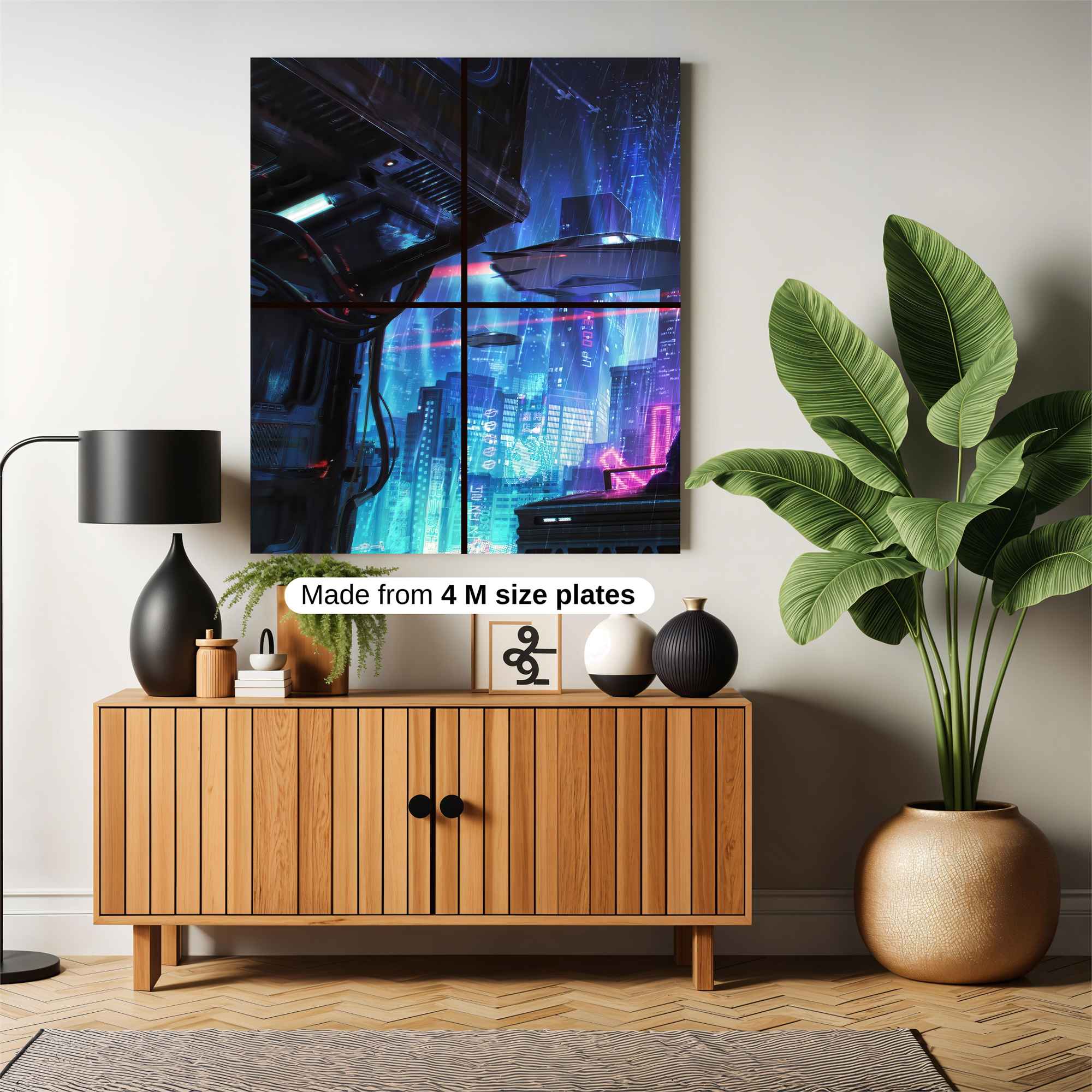 Neon Abyss Safe Wall Magnetic / M