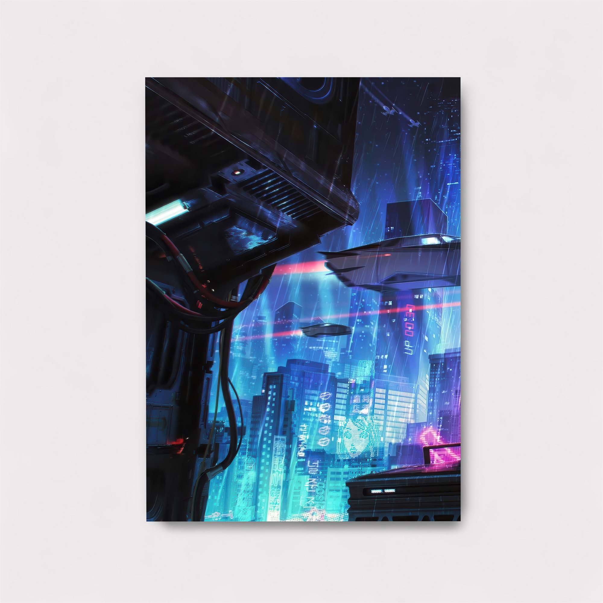 Neon Abyss Safe Wall Magnetic / M