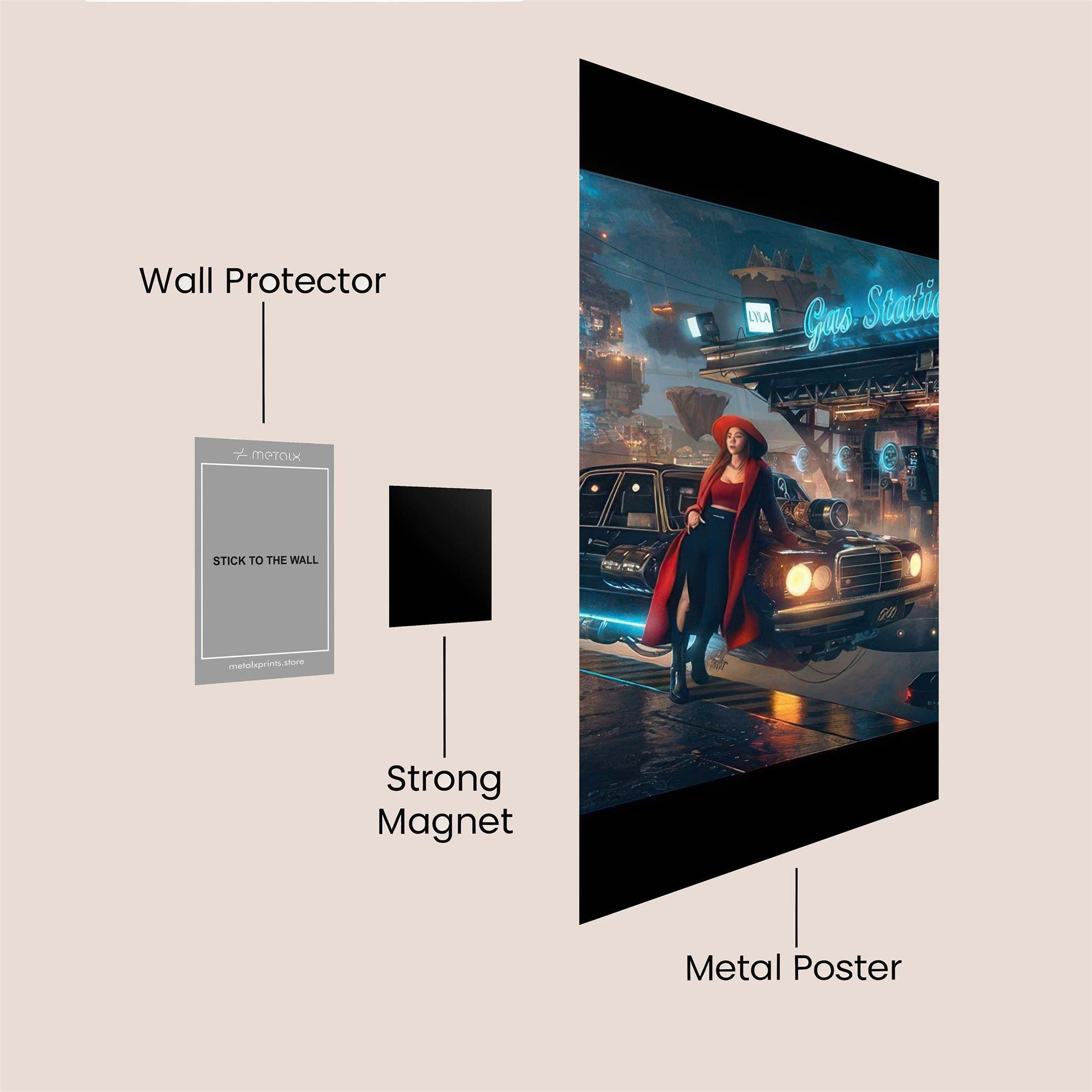Espeon Enigma Safe Wall Magnetic / M