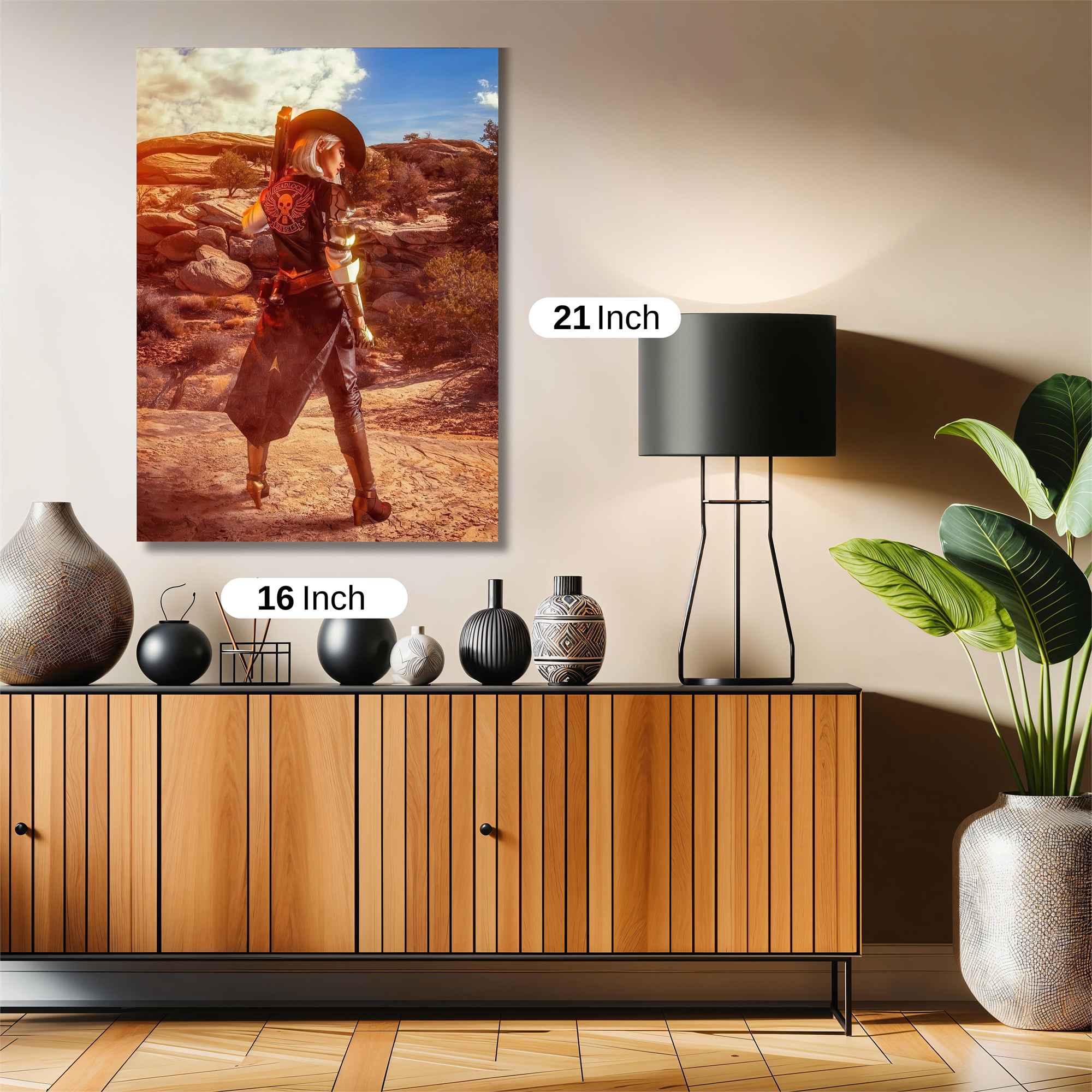 Cowgirl Vigor Safe Wall Magnetic / M