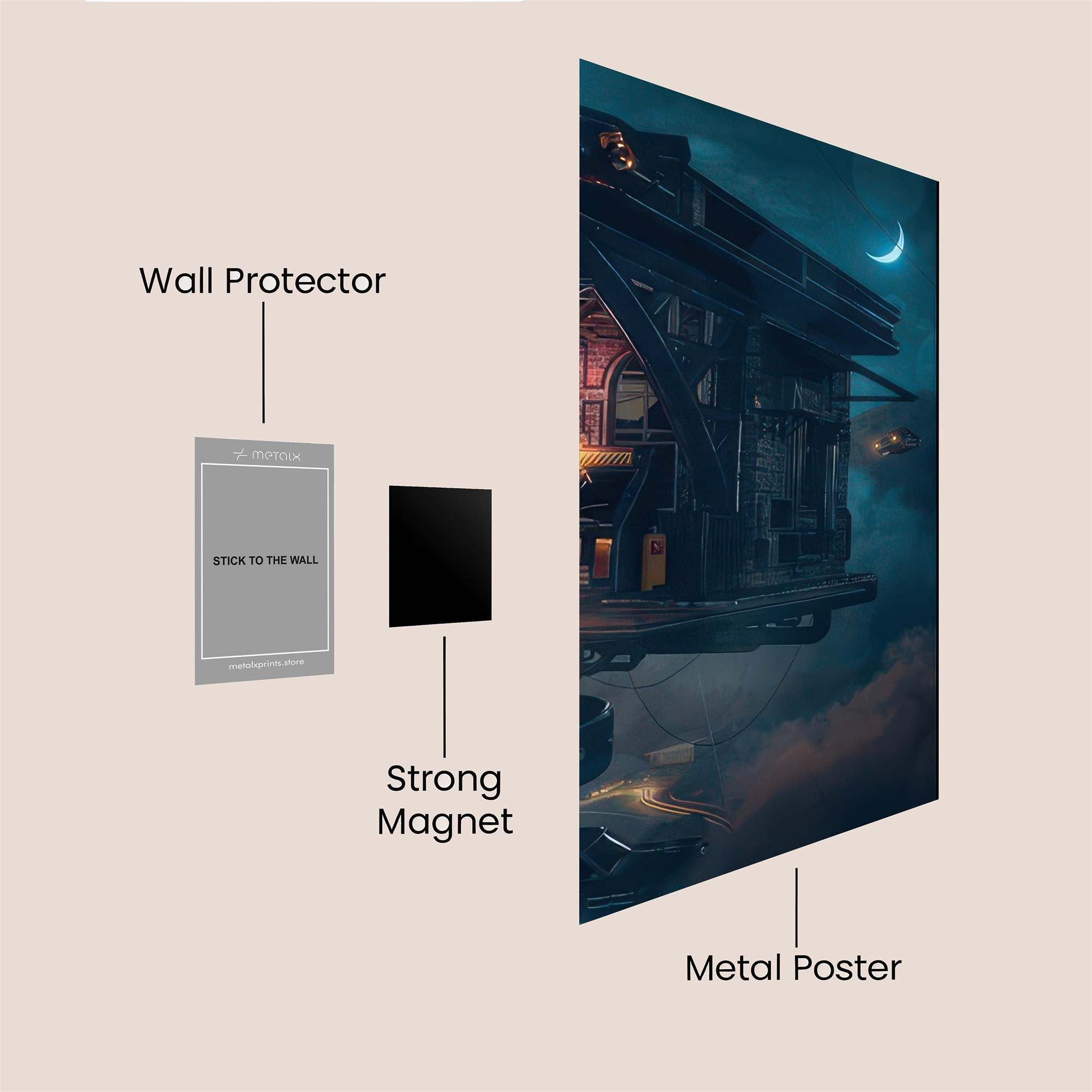 Harvest Bliss Safe Wall Magnetic / M