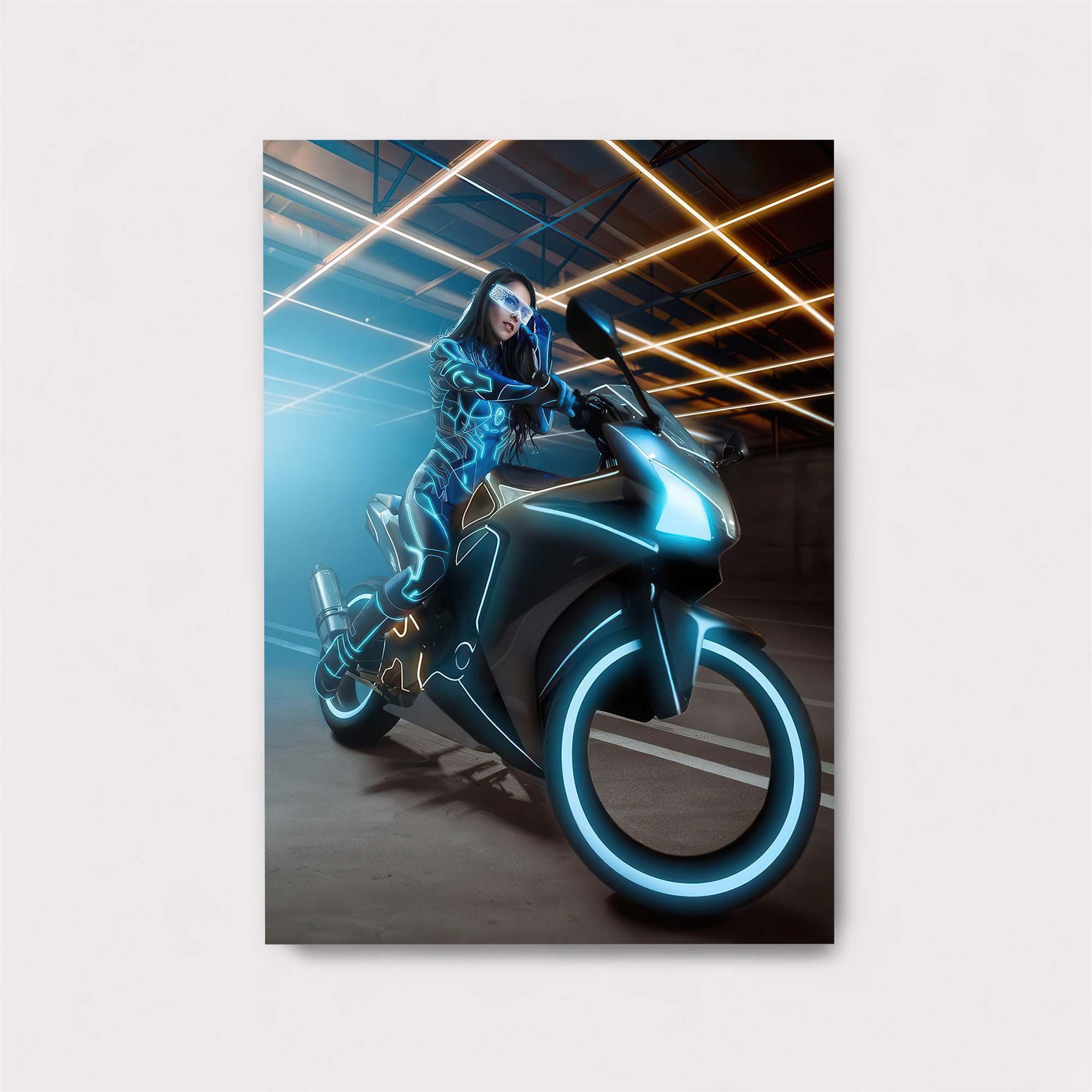 Neon Rider Safe Wall Magnetic / M