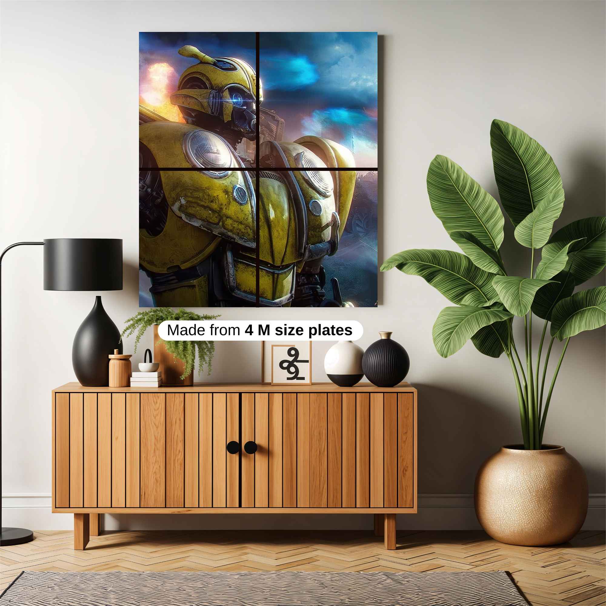 Bumblebee Resurgence Safe Wall Magnetic / M