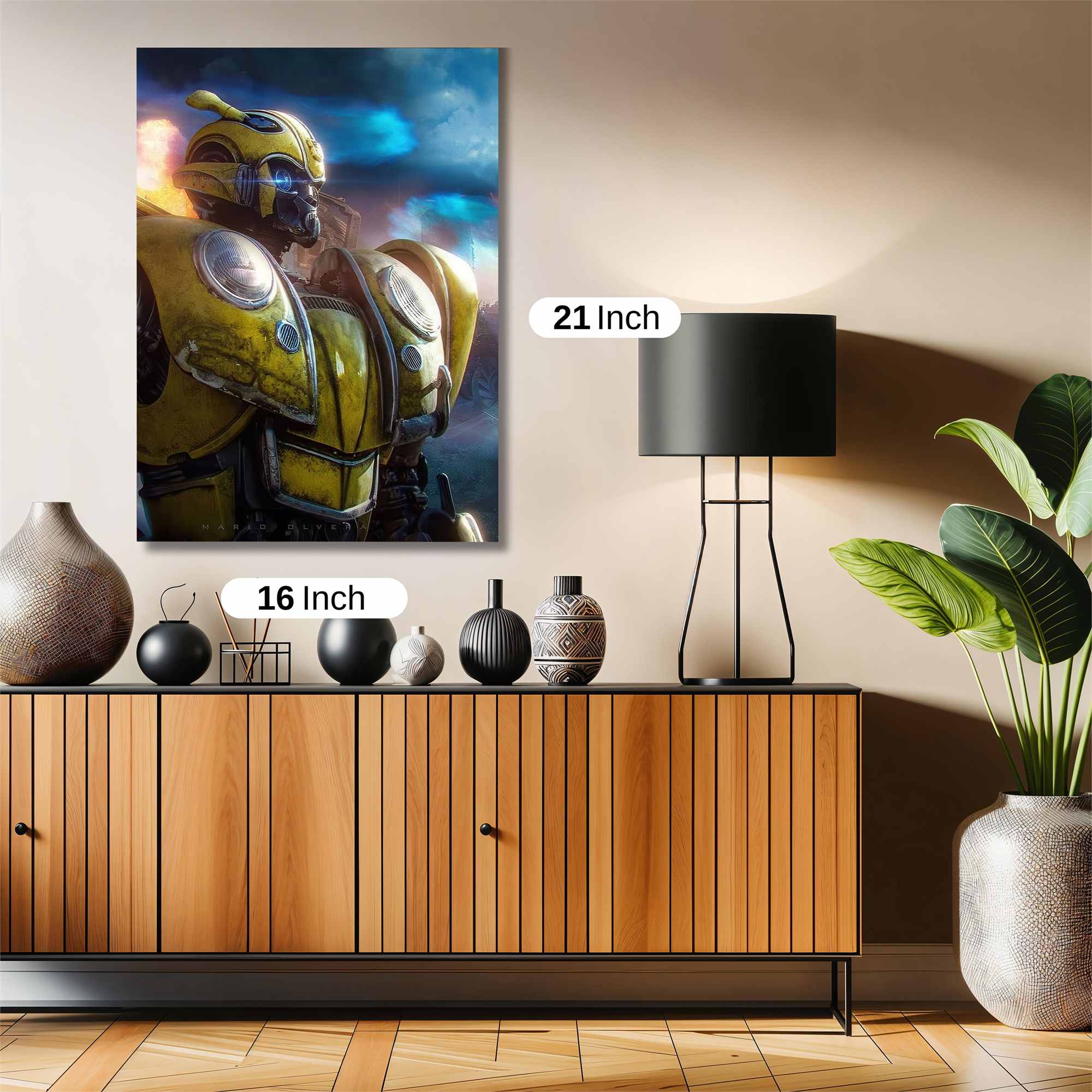 Bumblebee Resurgence Safe Wall Magnetic / M