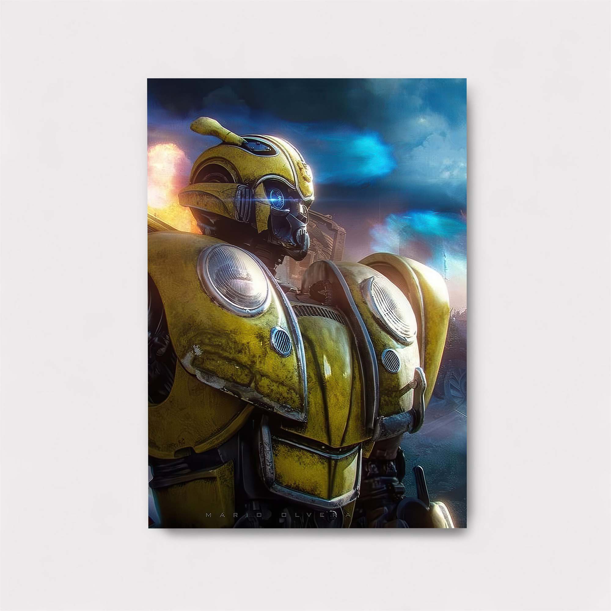 Bumblebee Resurgence Safe Wall Magnetic / M