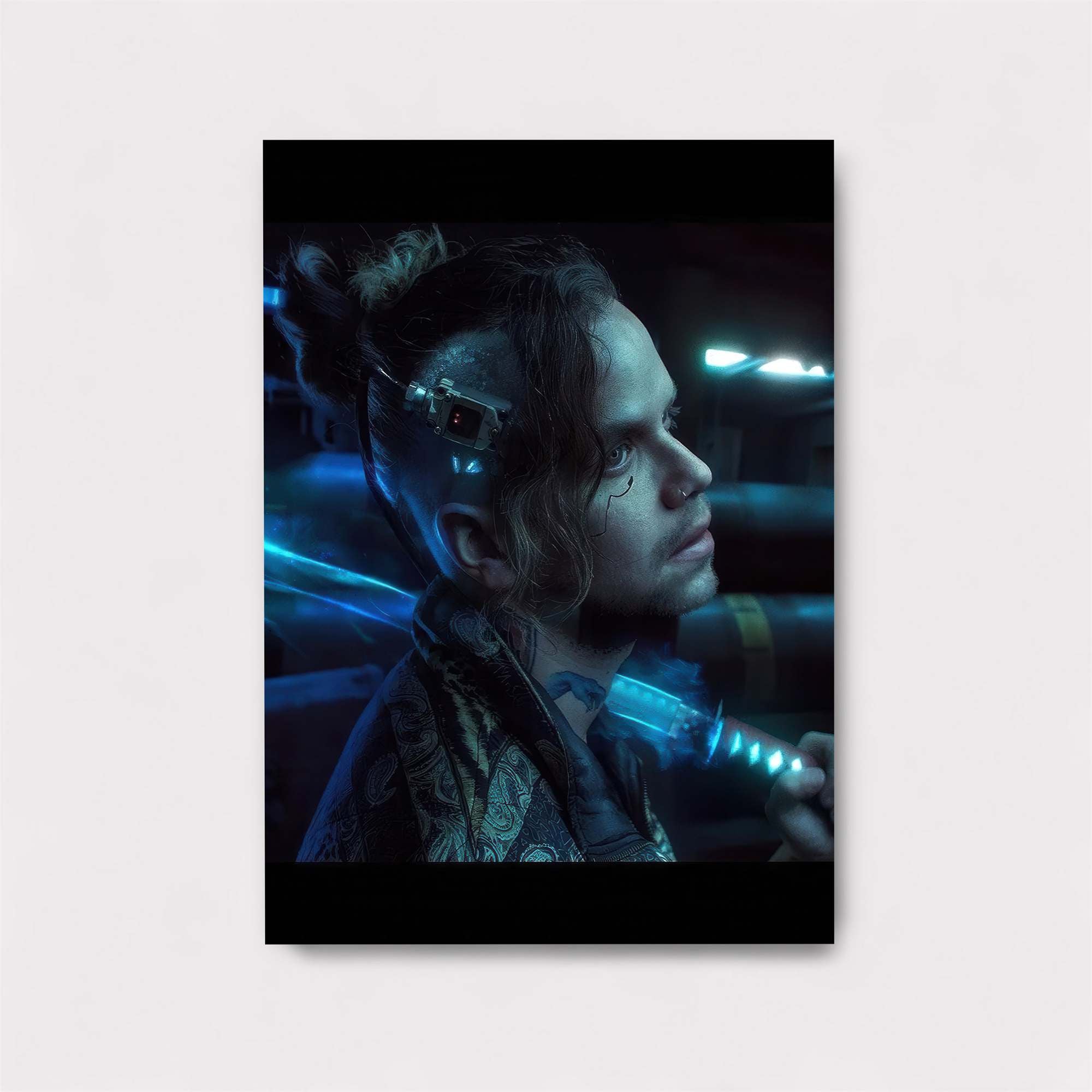 Cyberpunk Vigilance Safe Wall Magnetic / M