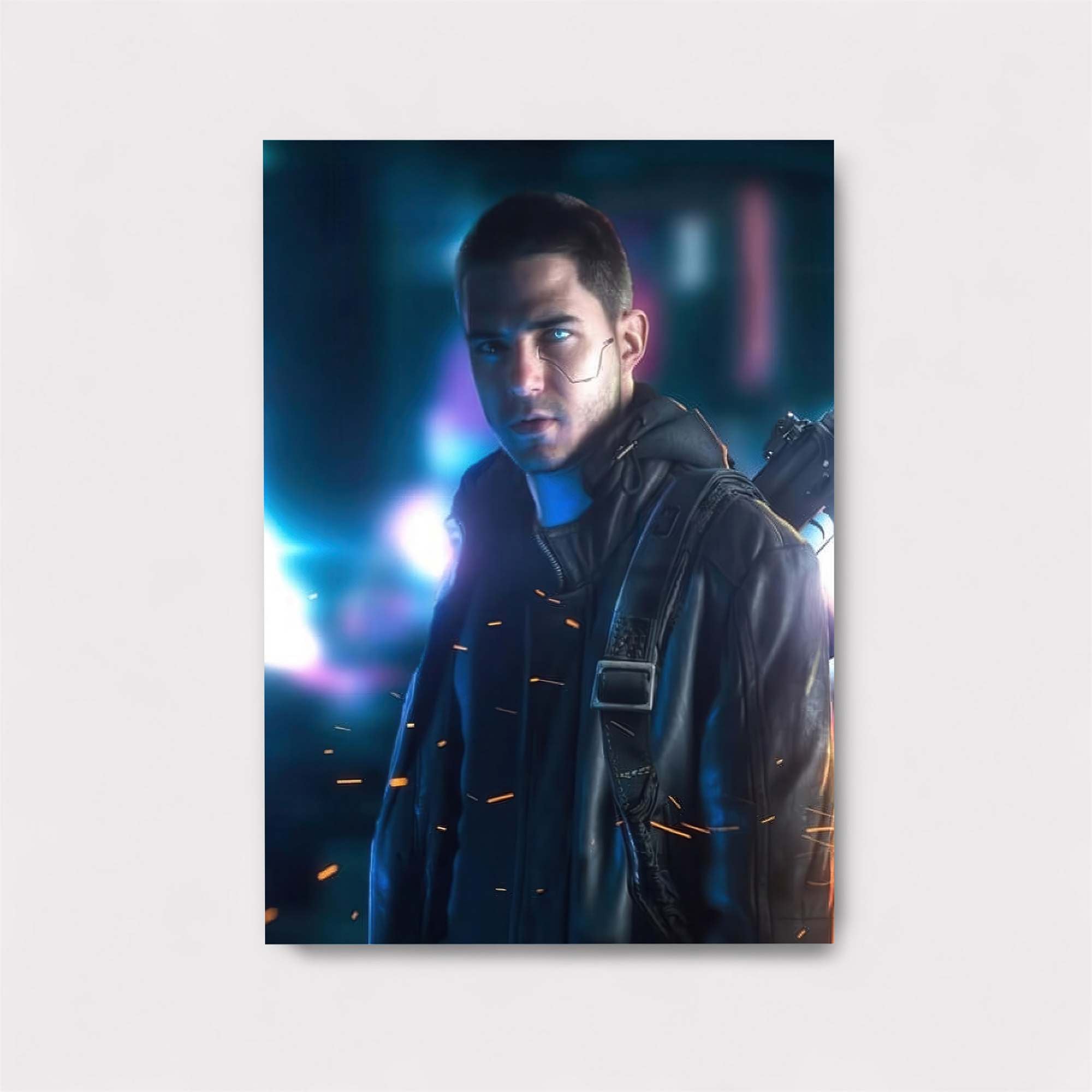 Cyber Warrior Safe Wall Magnetic / M