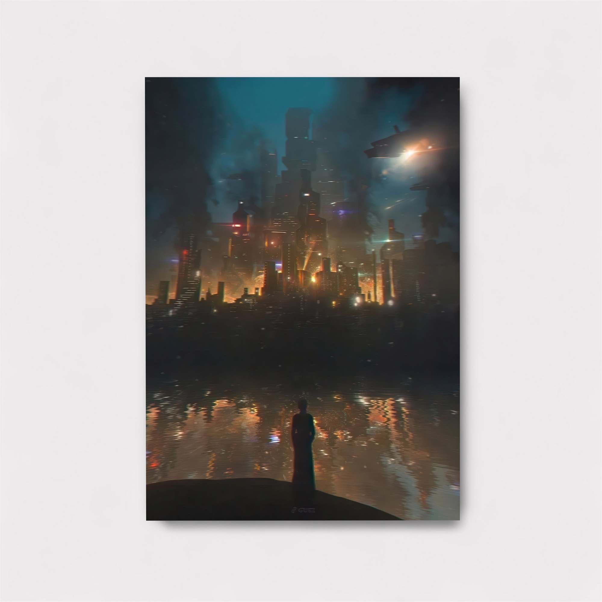 Cyberpunk Reverie Safe Wall Magnetic / M