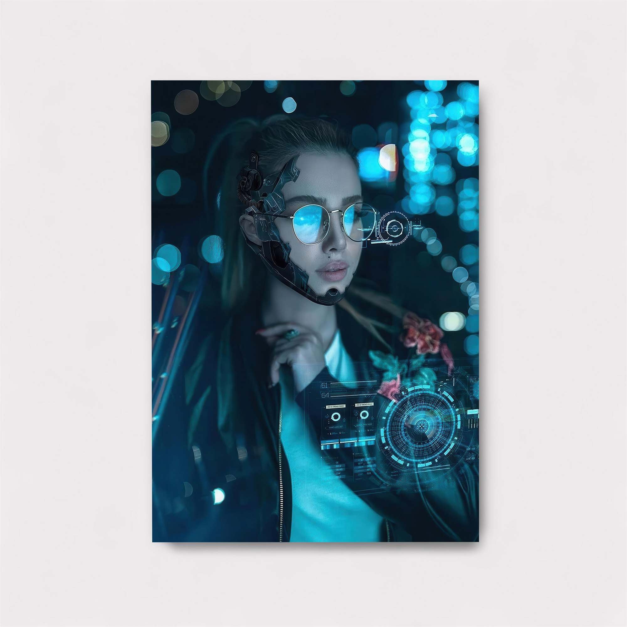 Cyber Serenity Safe Wall Magnetic / M