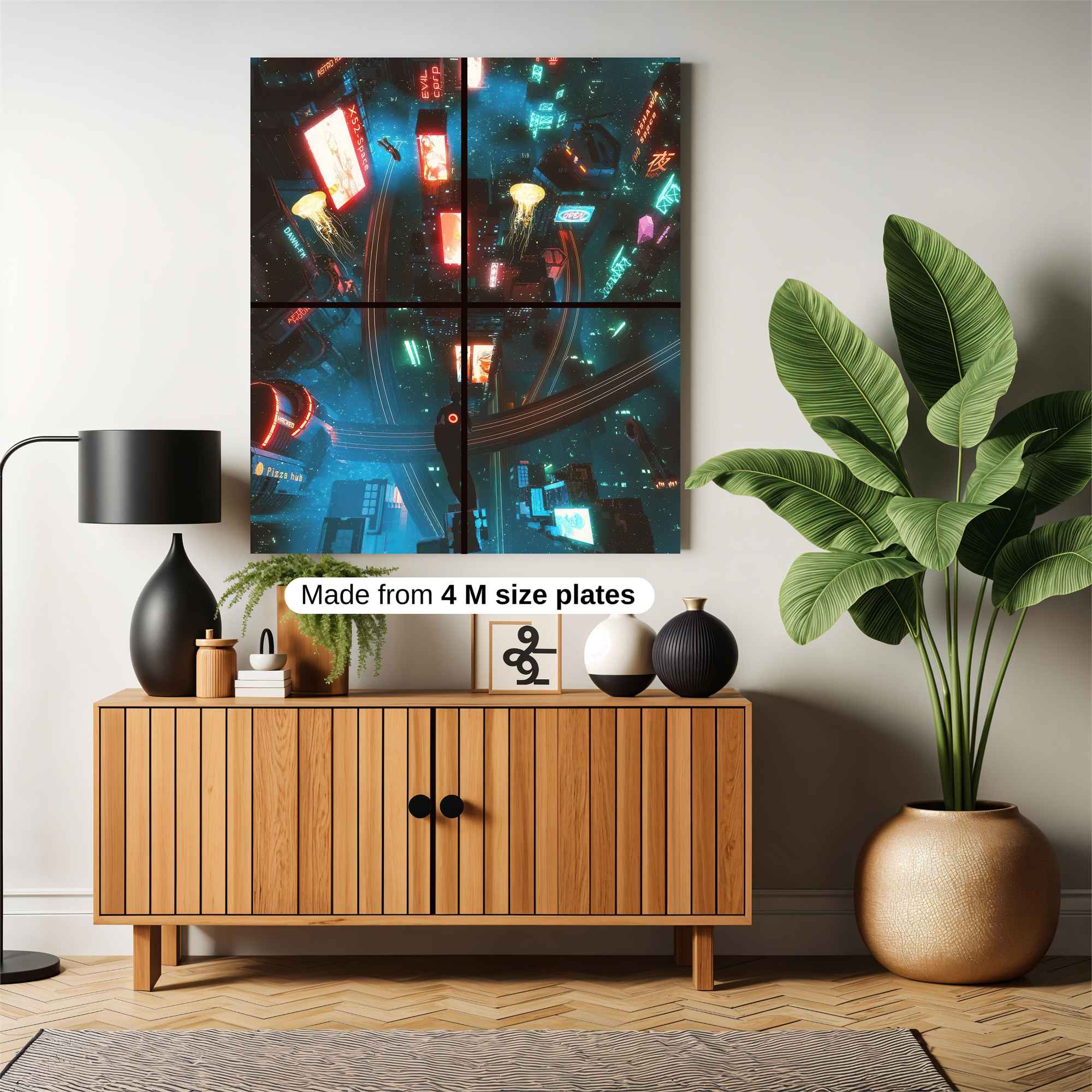 Neon Reverie Safe Wall Magnetic / M