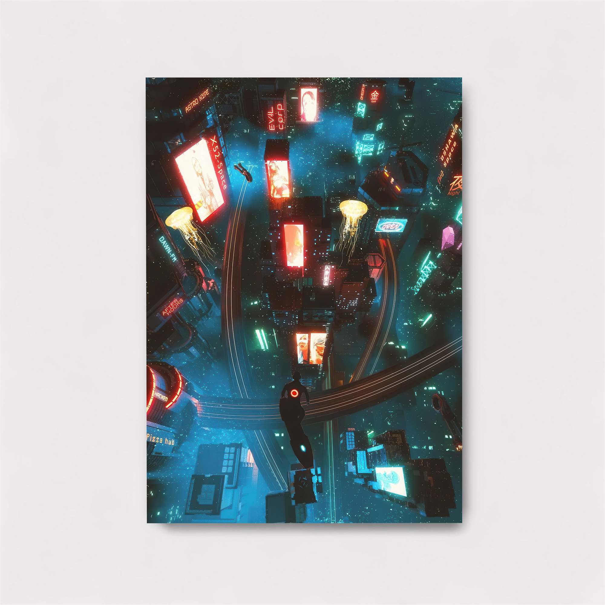 Neon Reverie Safe Wall Magnetic / M