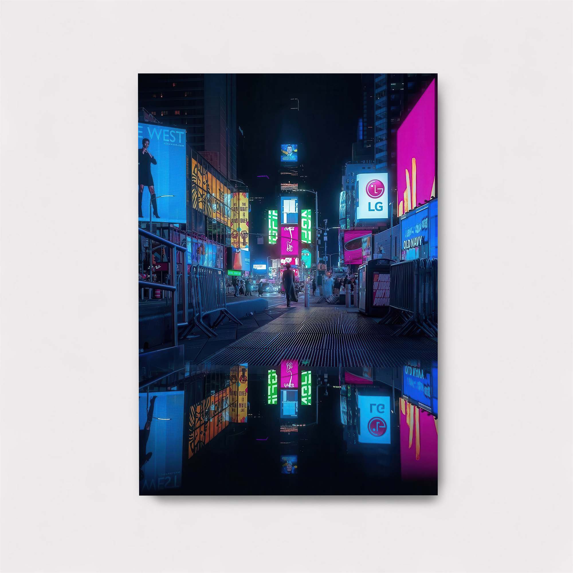 Neon Serenity Safe Wall Magnetic / M