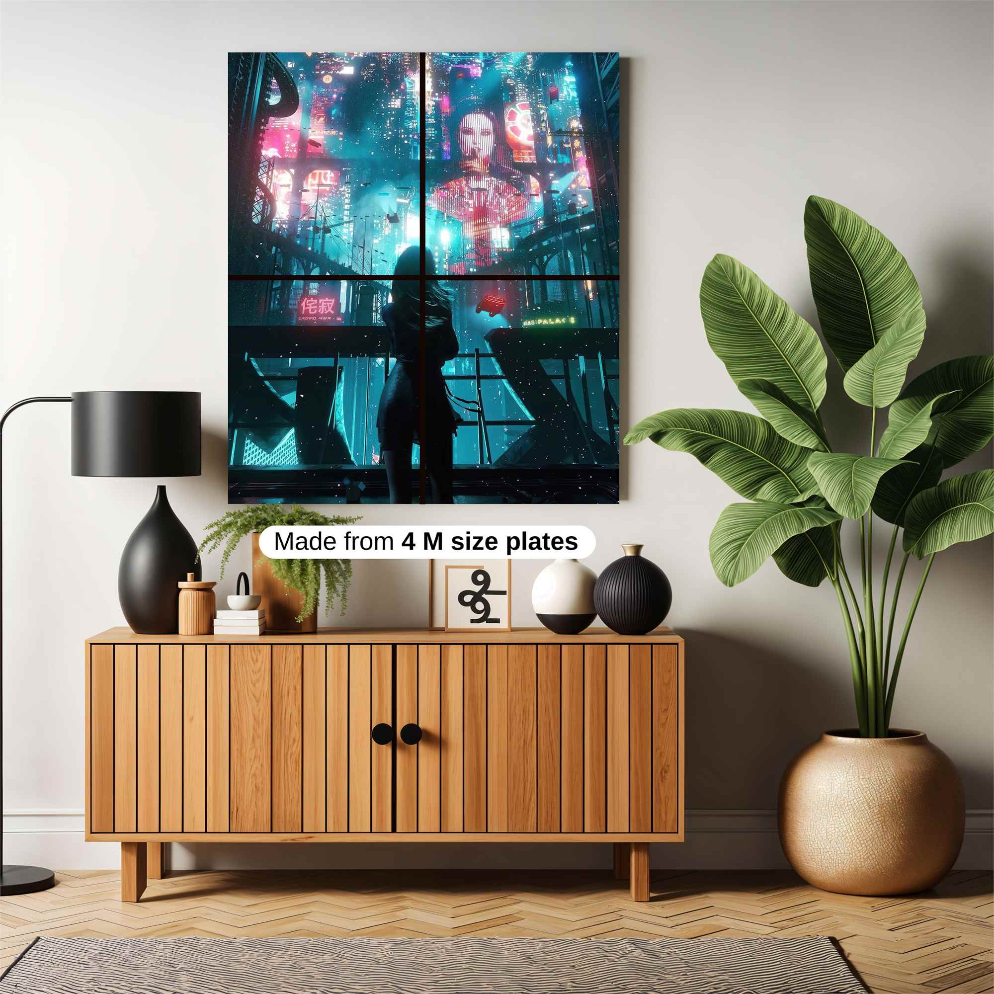 Neon Reverie Safe Wall Magnetic / M