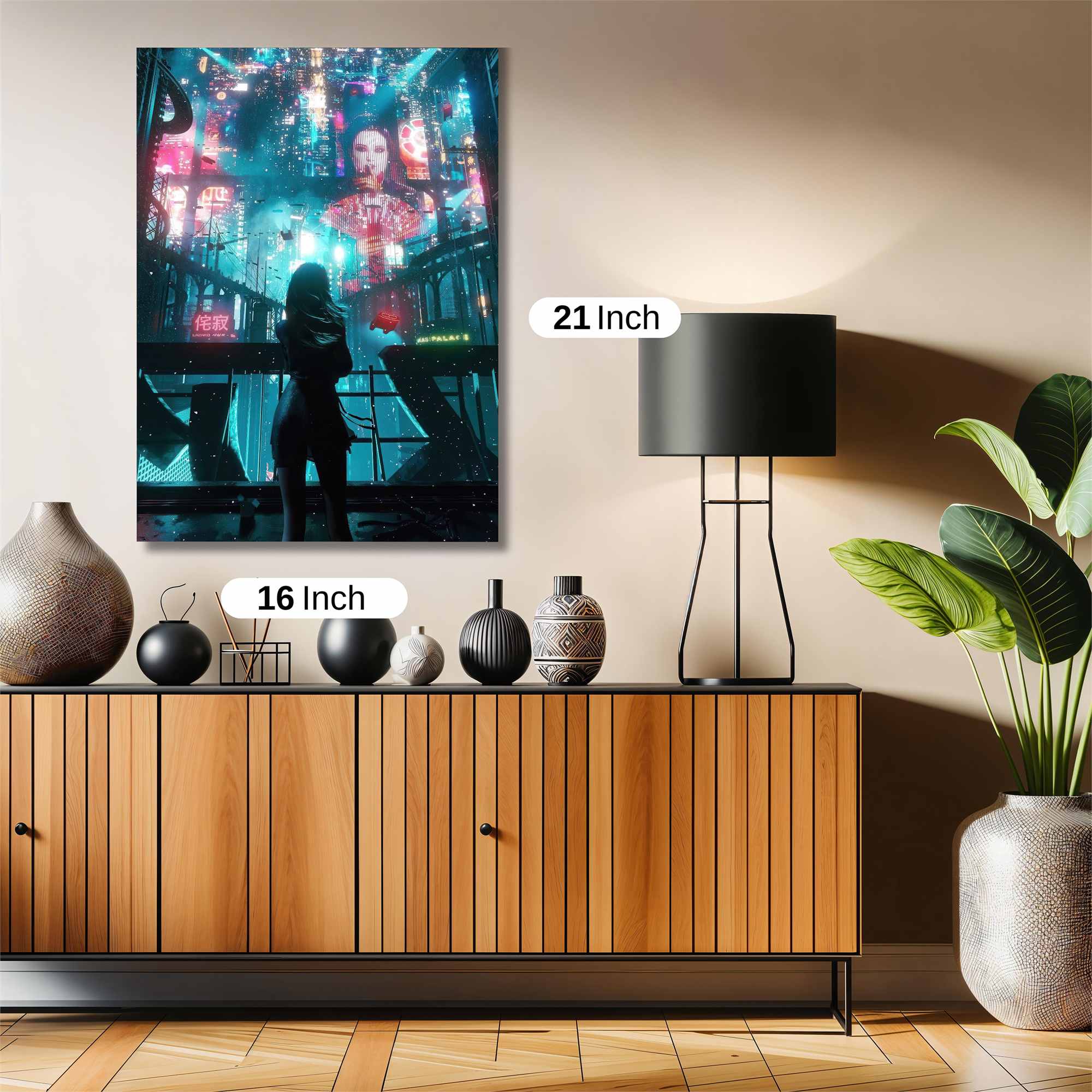 Neon Reverie Safe Wall Magnetic / M