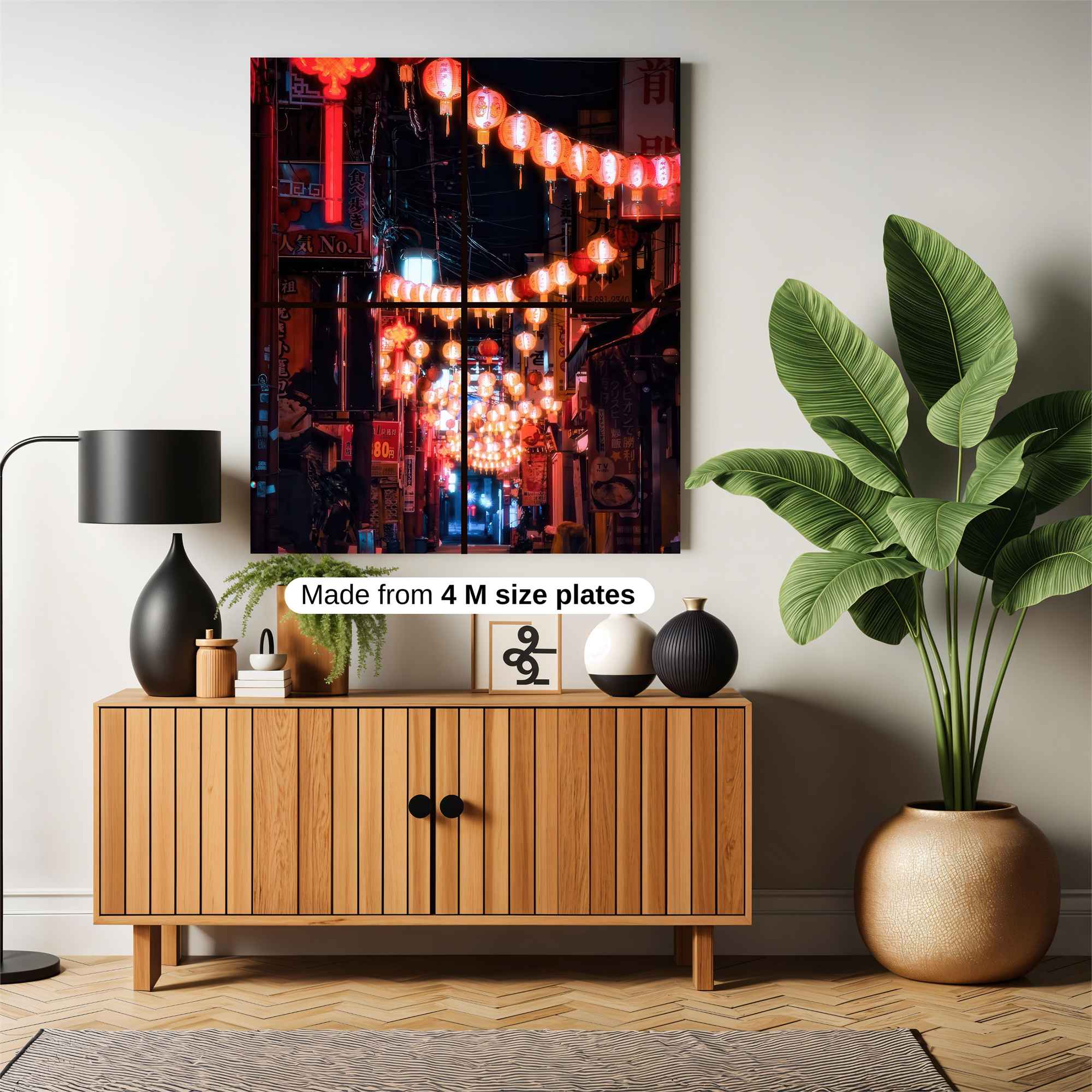 Lanterns Glow Safe Wall Magnetic / M