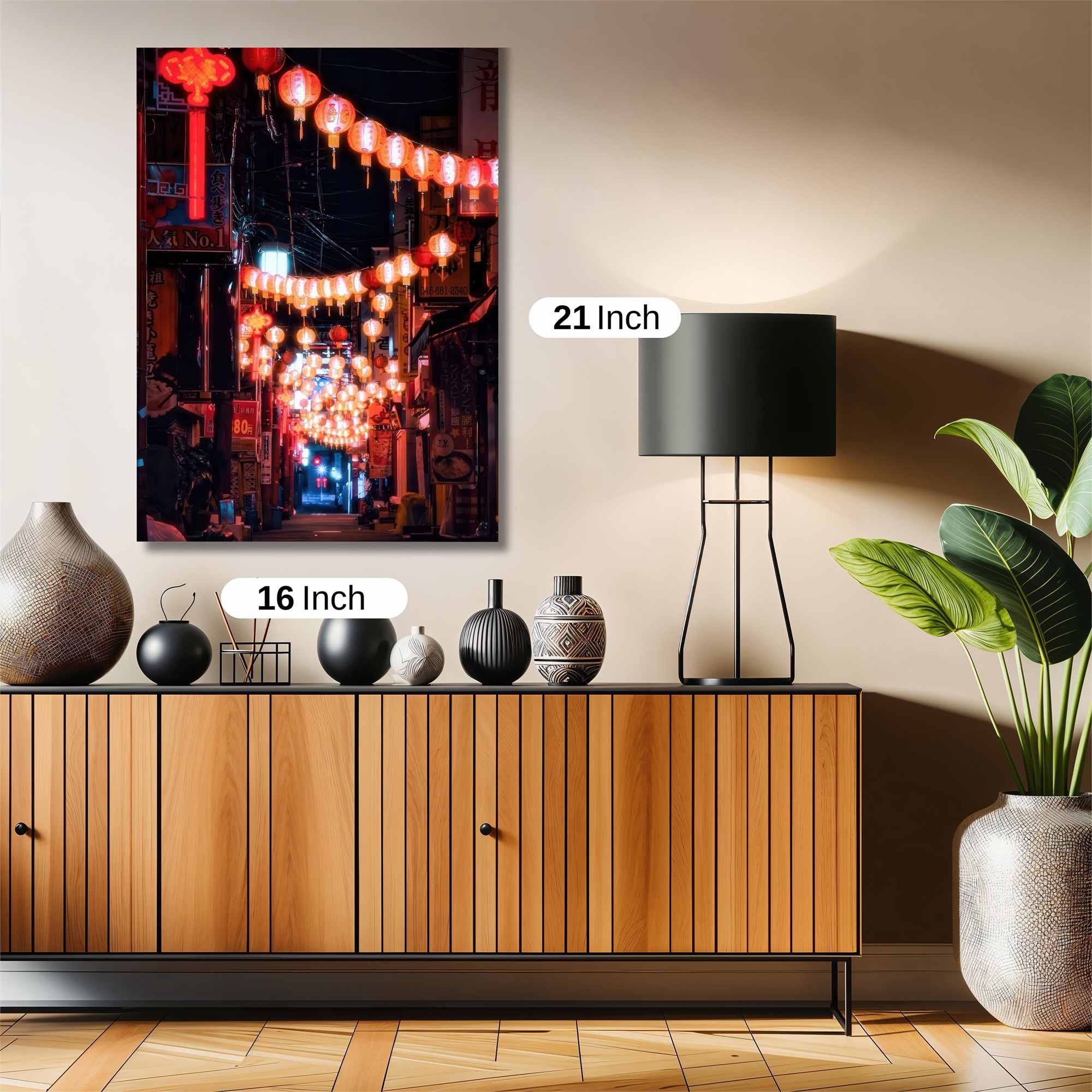 Lanterns Glow Safe Wall Magnetic / M