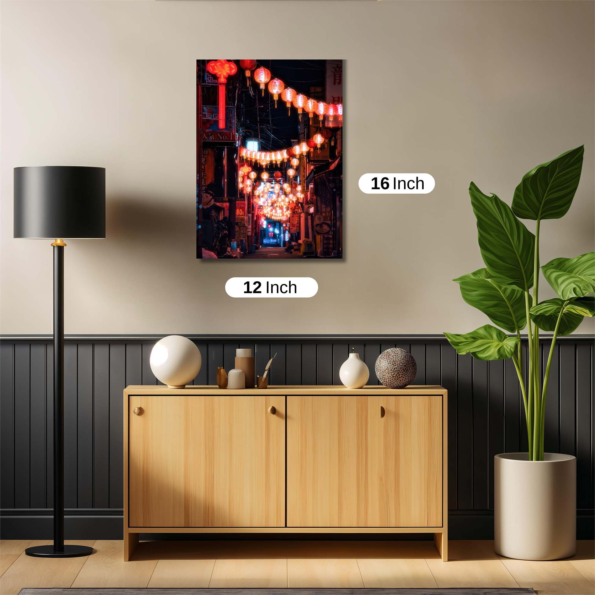 Lanterns Glow Safe Wall Magnetic / M