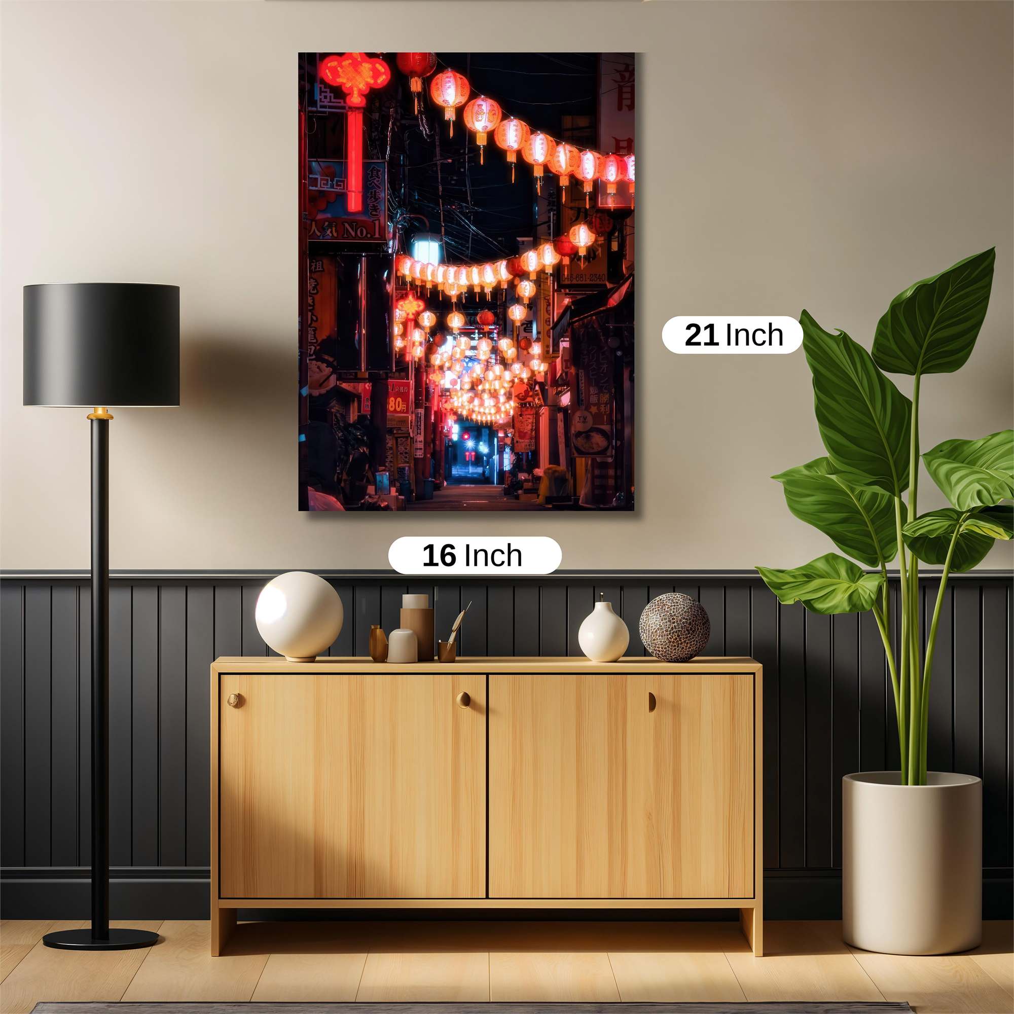 Lanterns Glow Safe Wall Magnetic / M