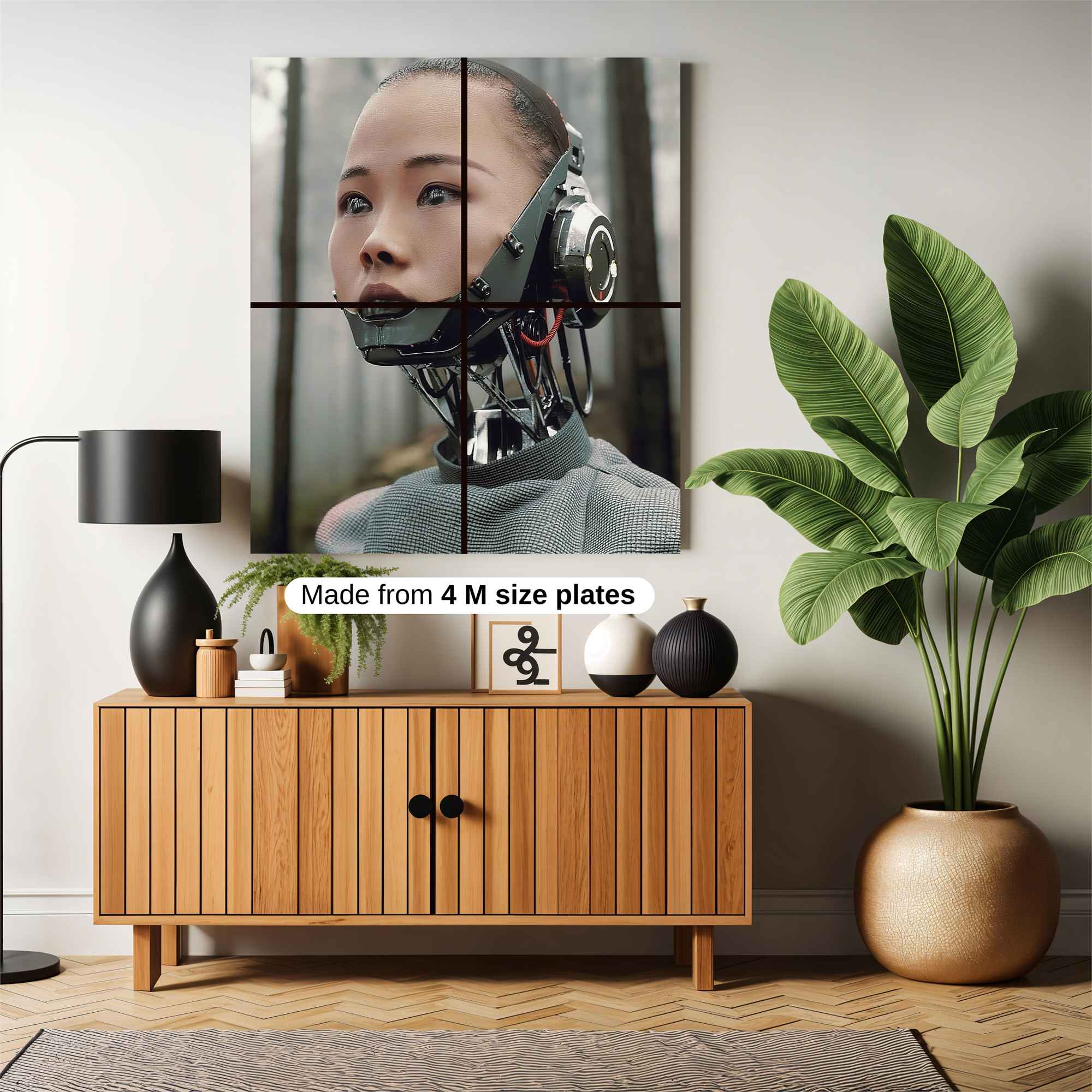 Cyberpunk Rebel Safe Wall Magnetic / M