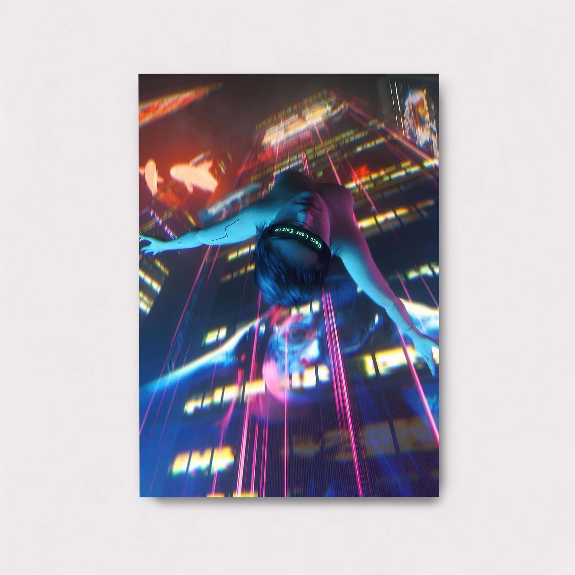 Neon Descent Safe Wall Magnetic / M