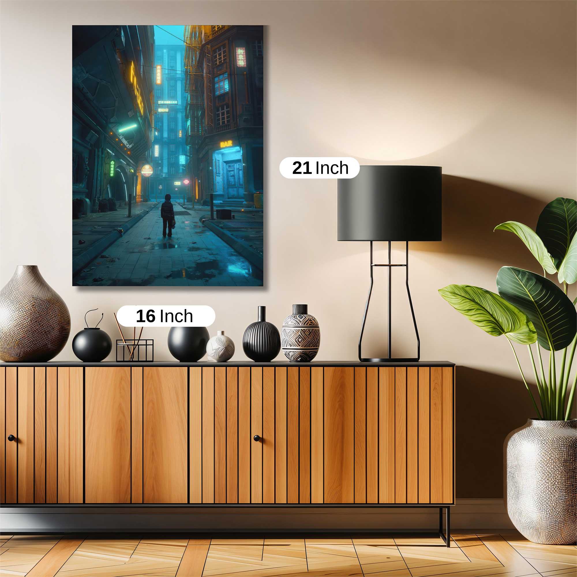 Neon Reverie Safe Wall Magnetic / M