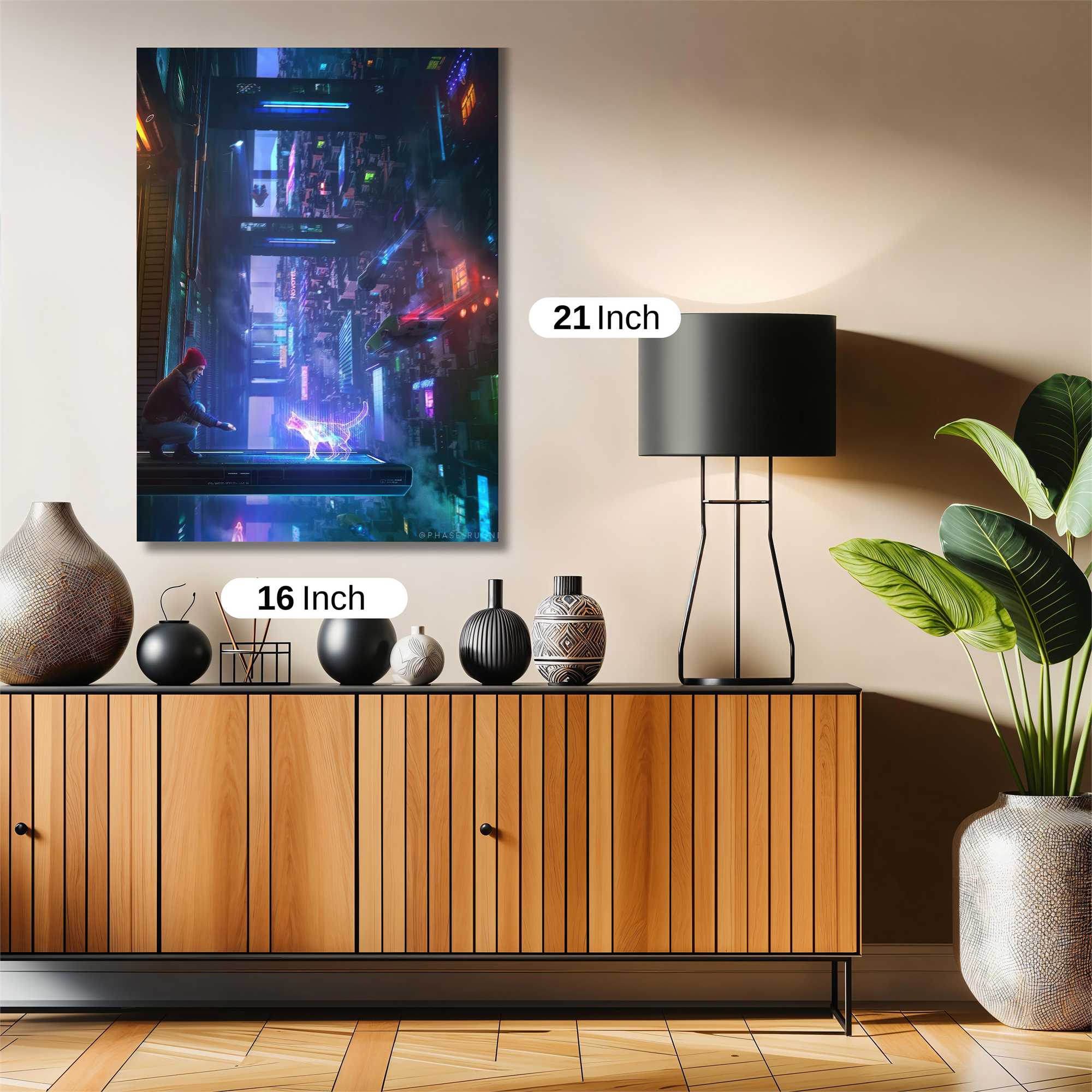 Neon Encounter Safe Wall Magnetic / M