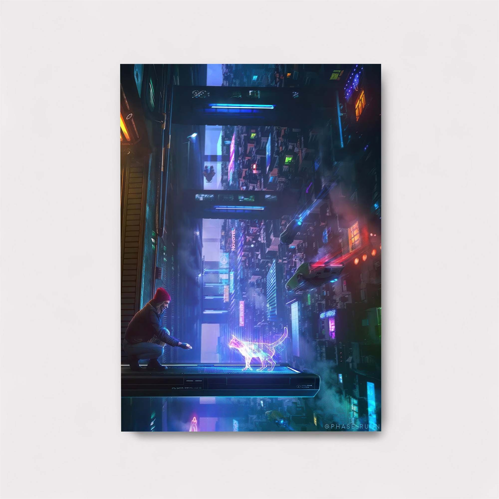 Neon Encounter Safe Wall Magnetic / M