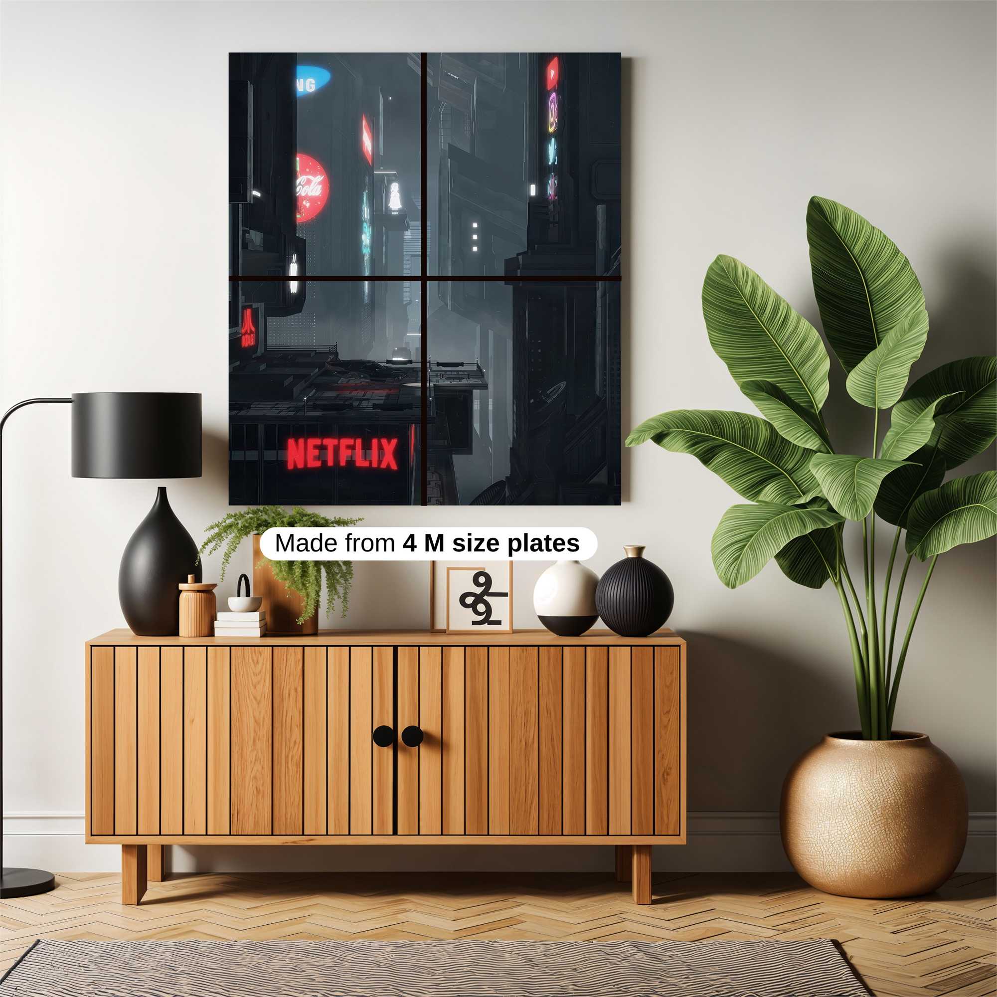 Neon Enigma Safe Wall Magnetic / M