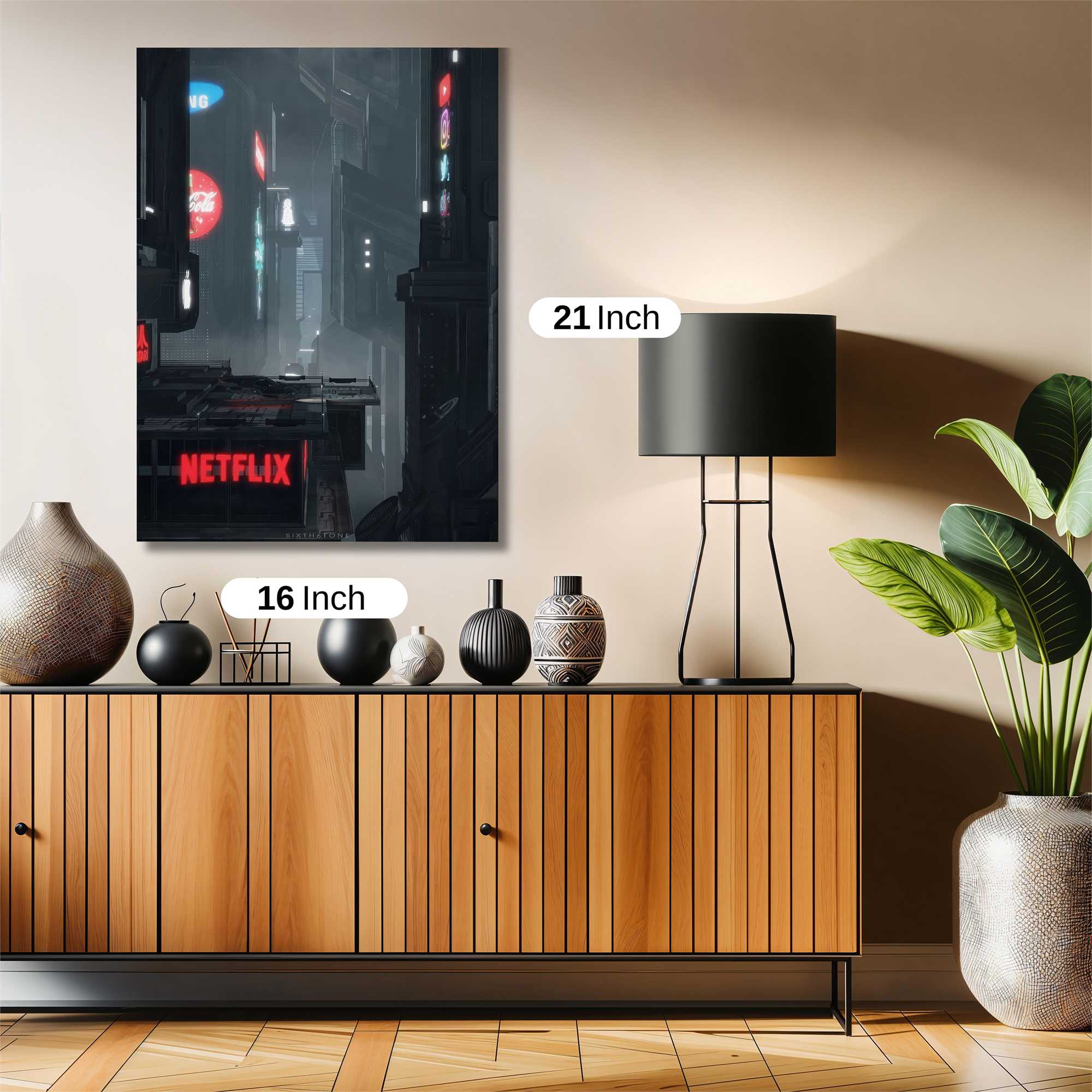 Neon Enigma Safe Wall Magnetic / M