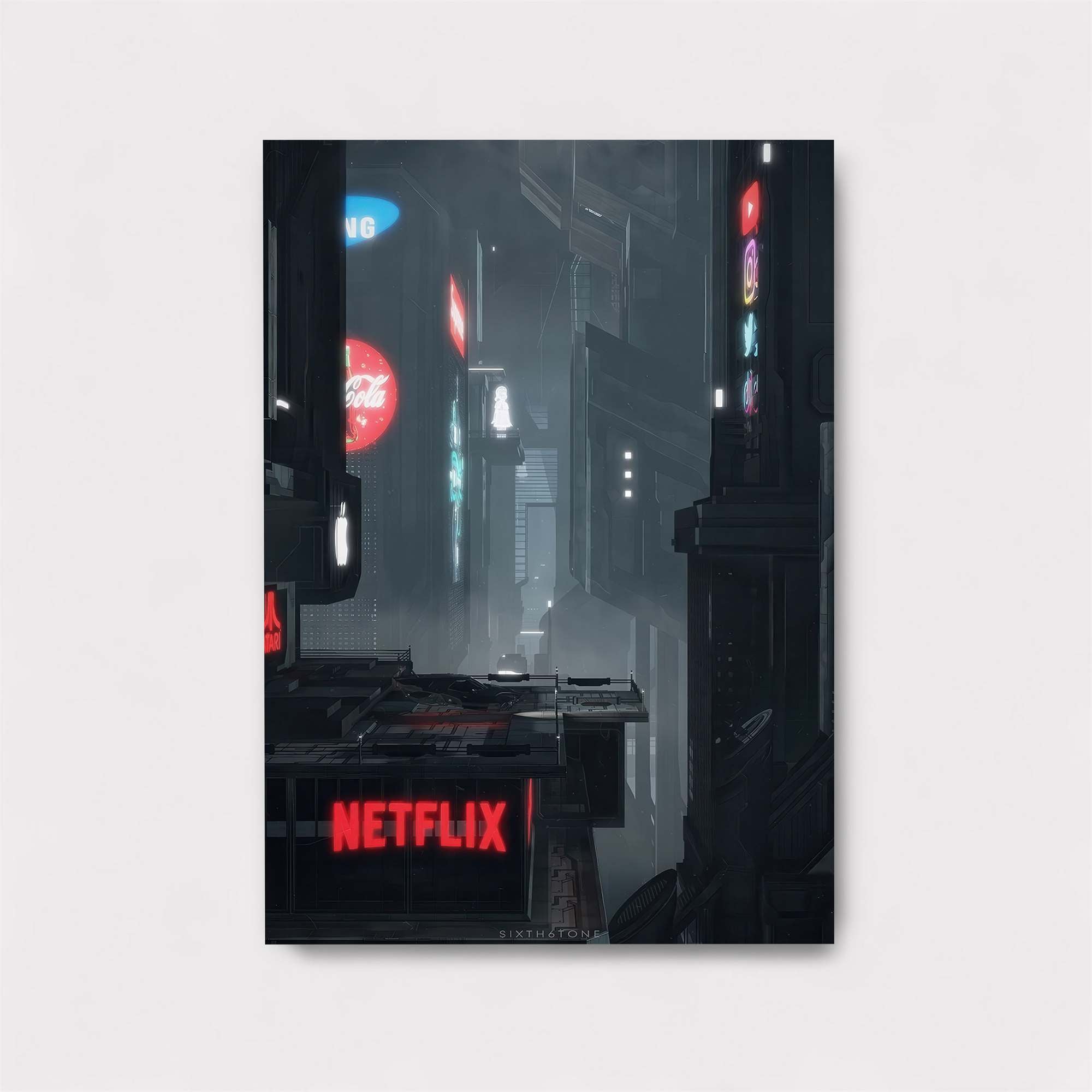 Neon Enigma Safe Wall Magnetic / M