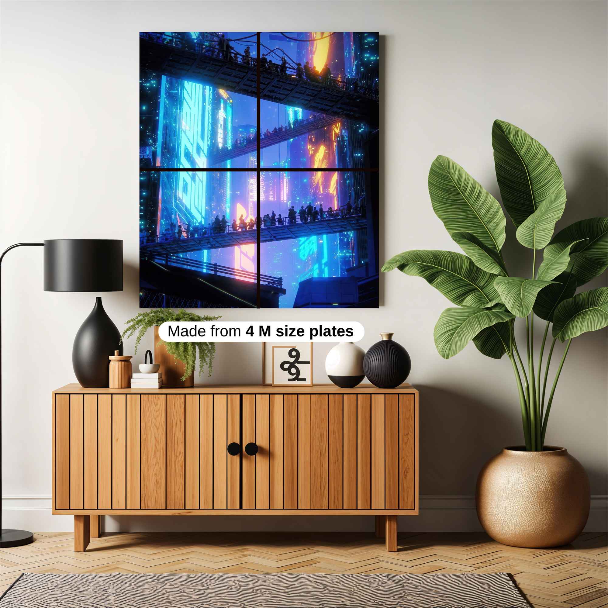 Neon Dreams Safe Wall Magnetic / M