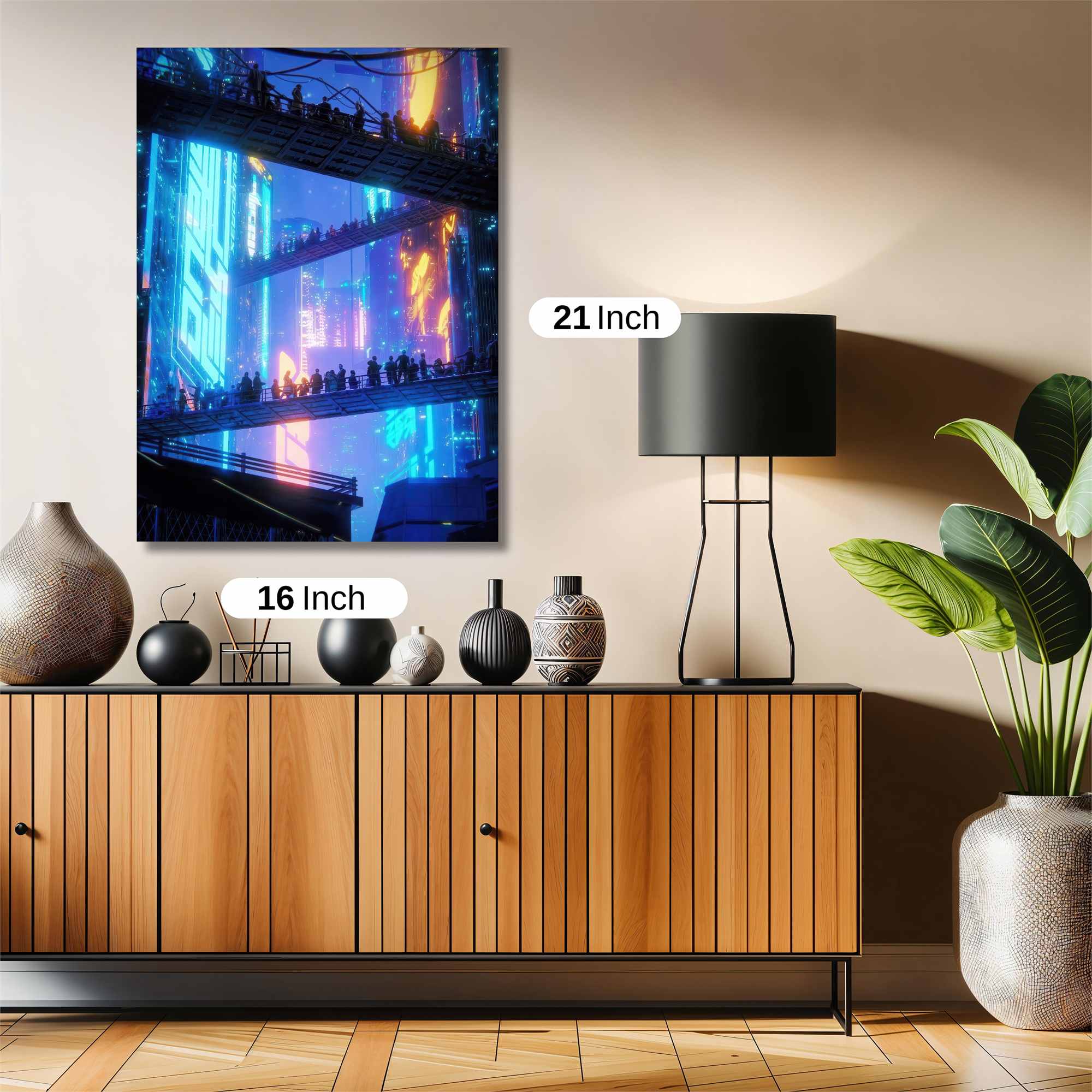 Neon Dreams Safe Wall Magnetic / M