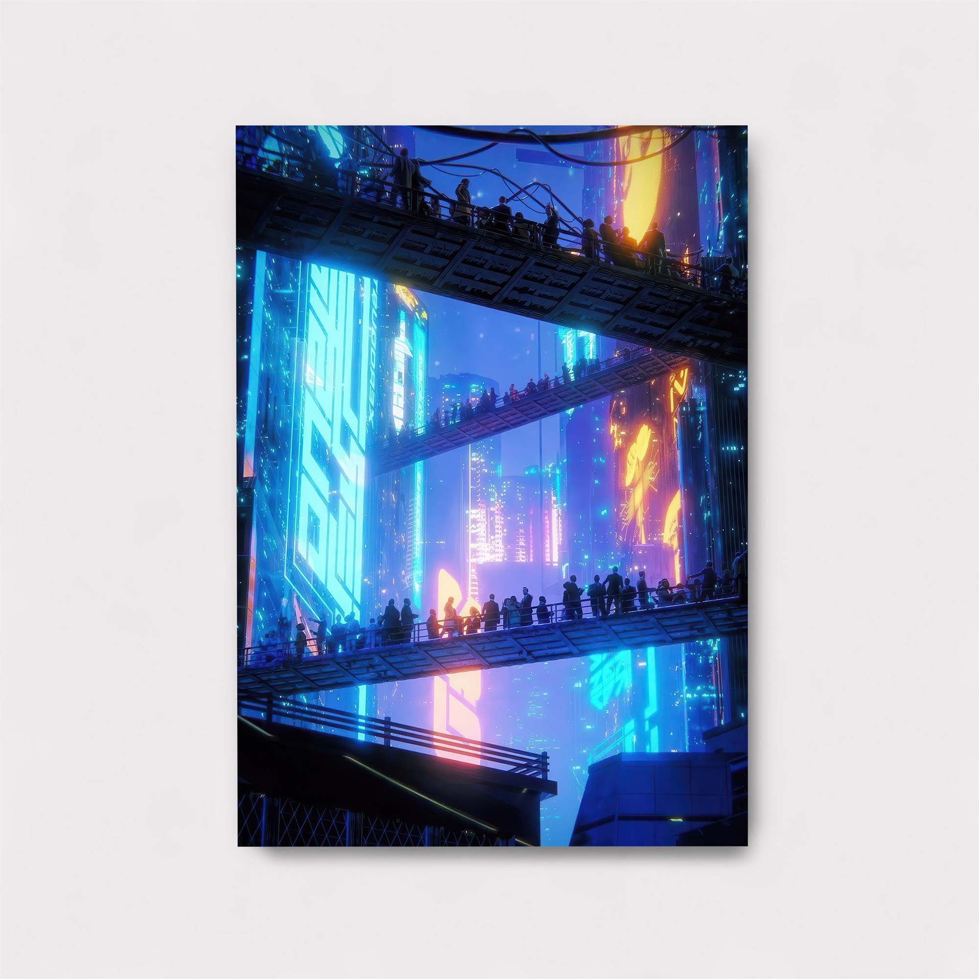 Neon Dreams Safe Wall Magnetic / M