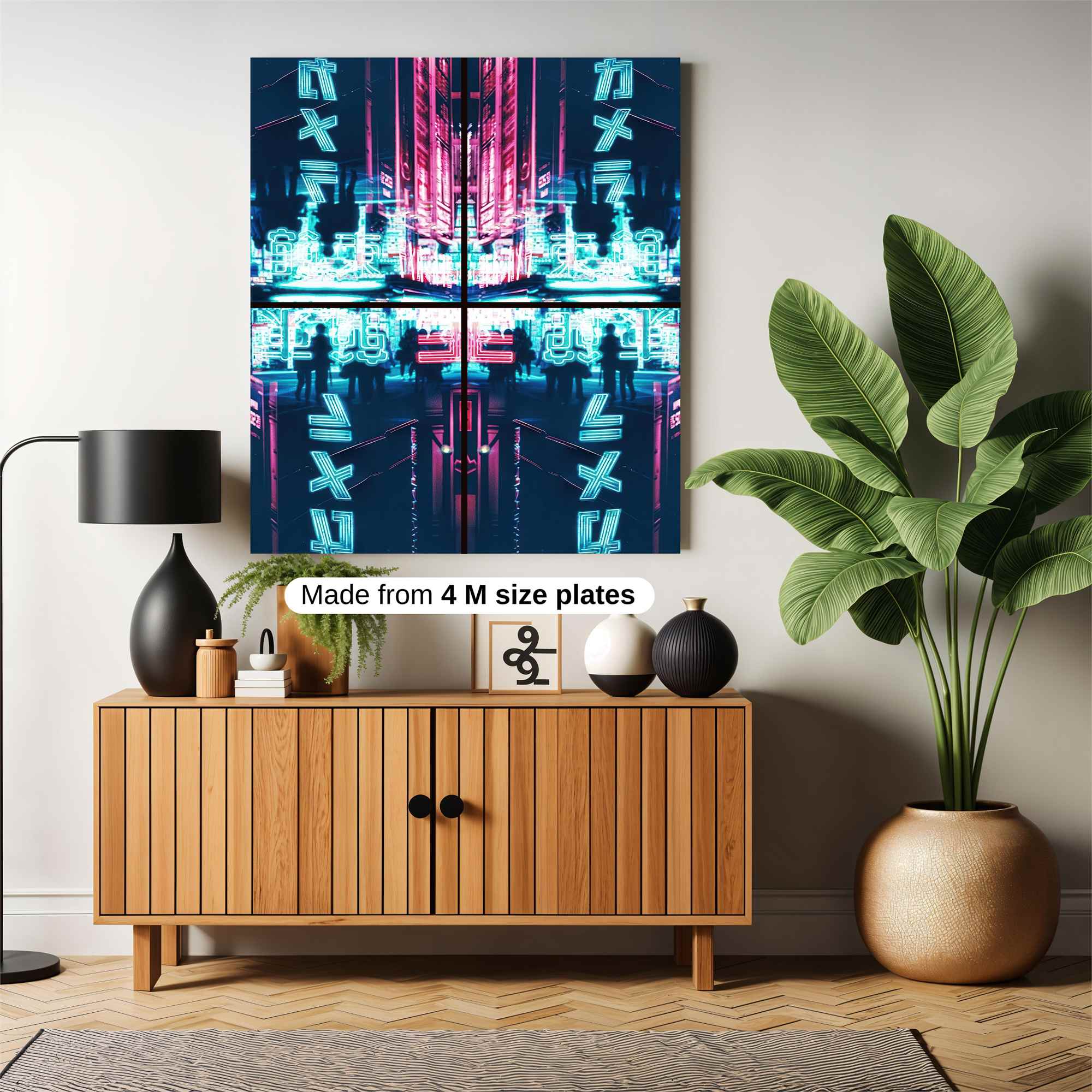 Neon Mirage Safe Wall Magnetic / M