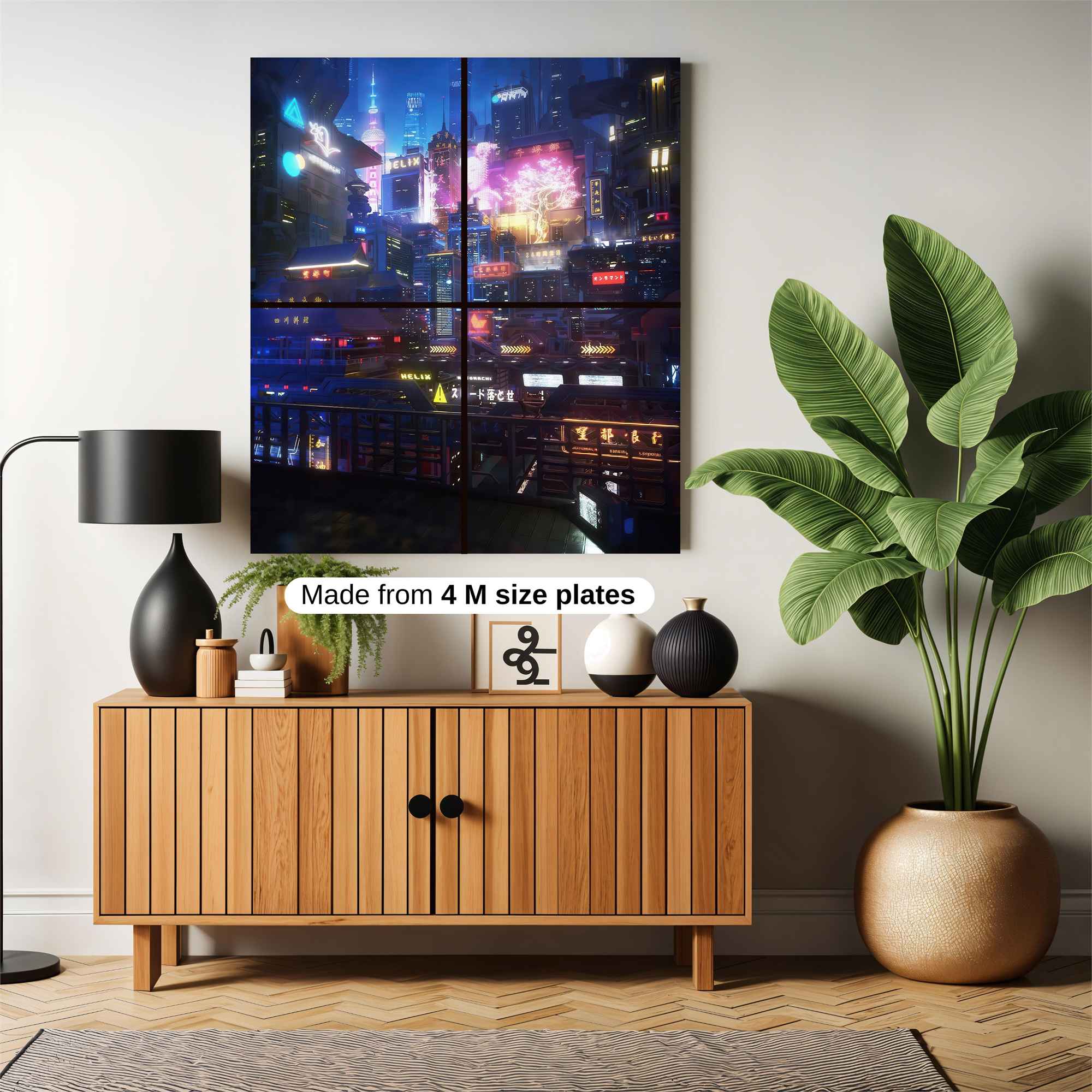 Neon Reverie Safe Wall Magnetic / M