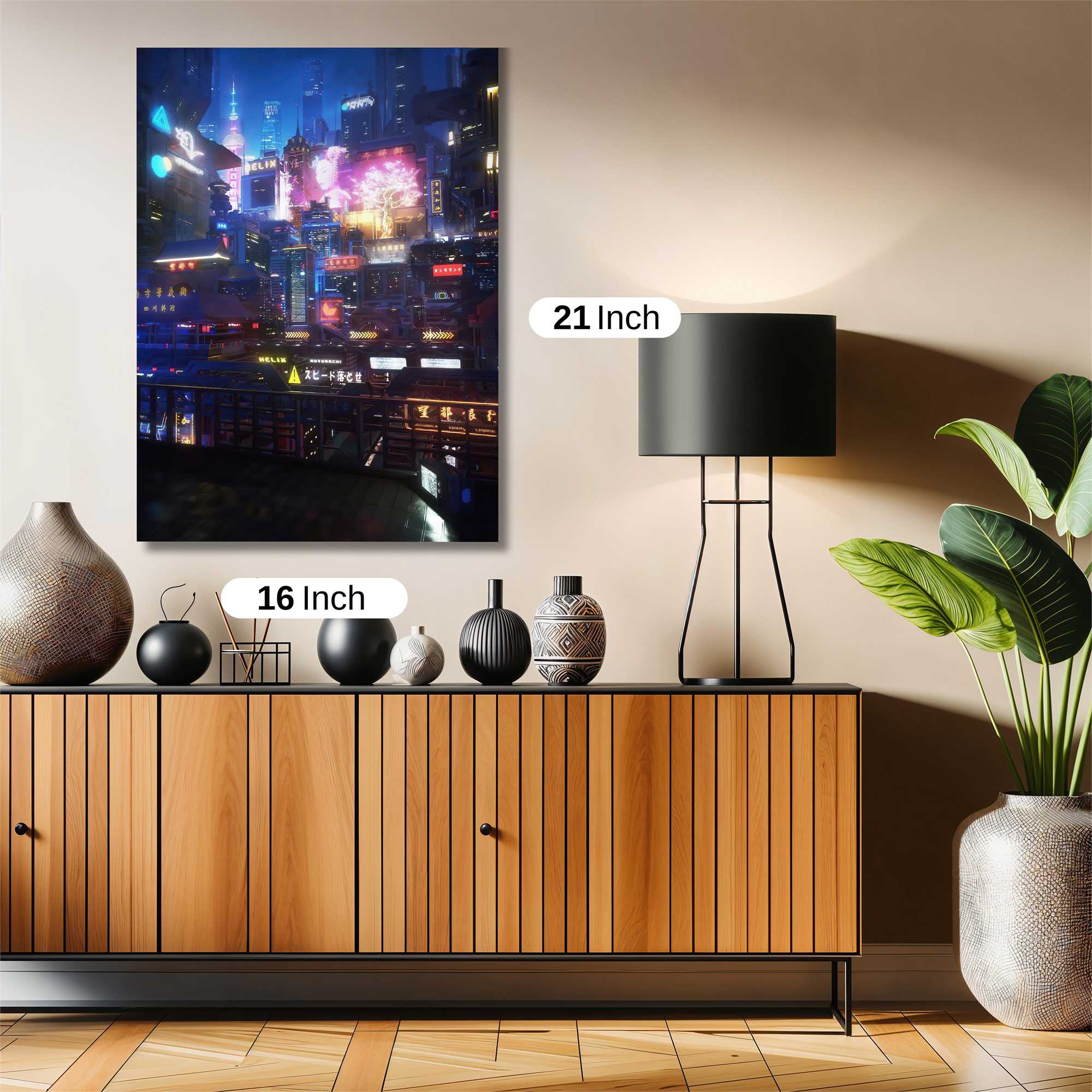 Neon Reverie Safe Wall Magnetic / M