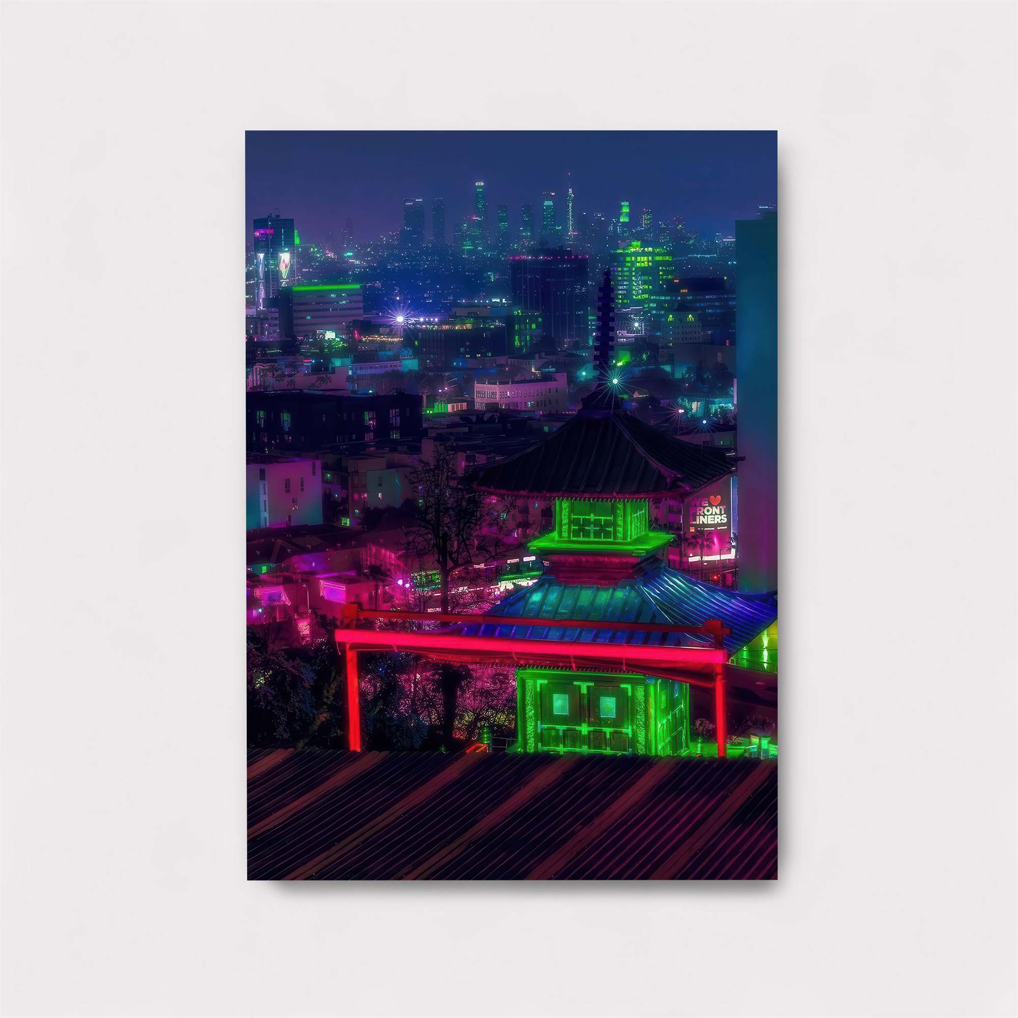 Neon Reverie Safe Wall Magnetic / M